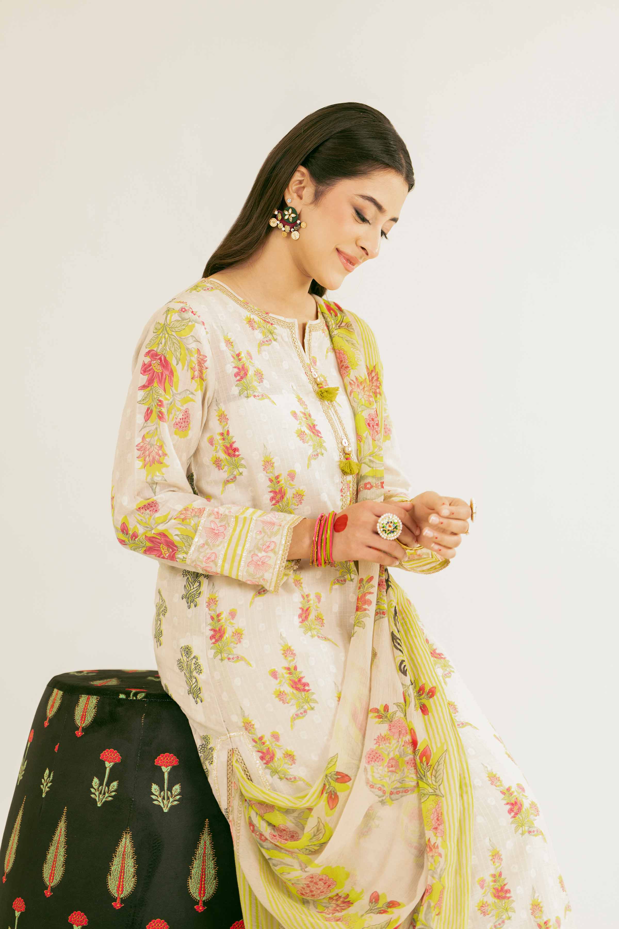 3 Piece - Printed Suit - PE25-86 - Image 7