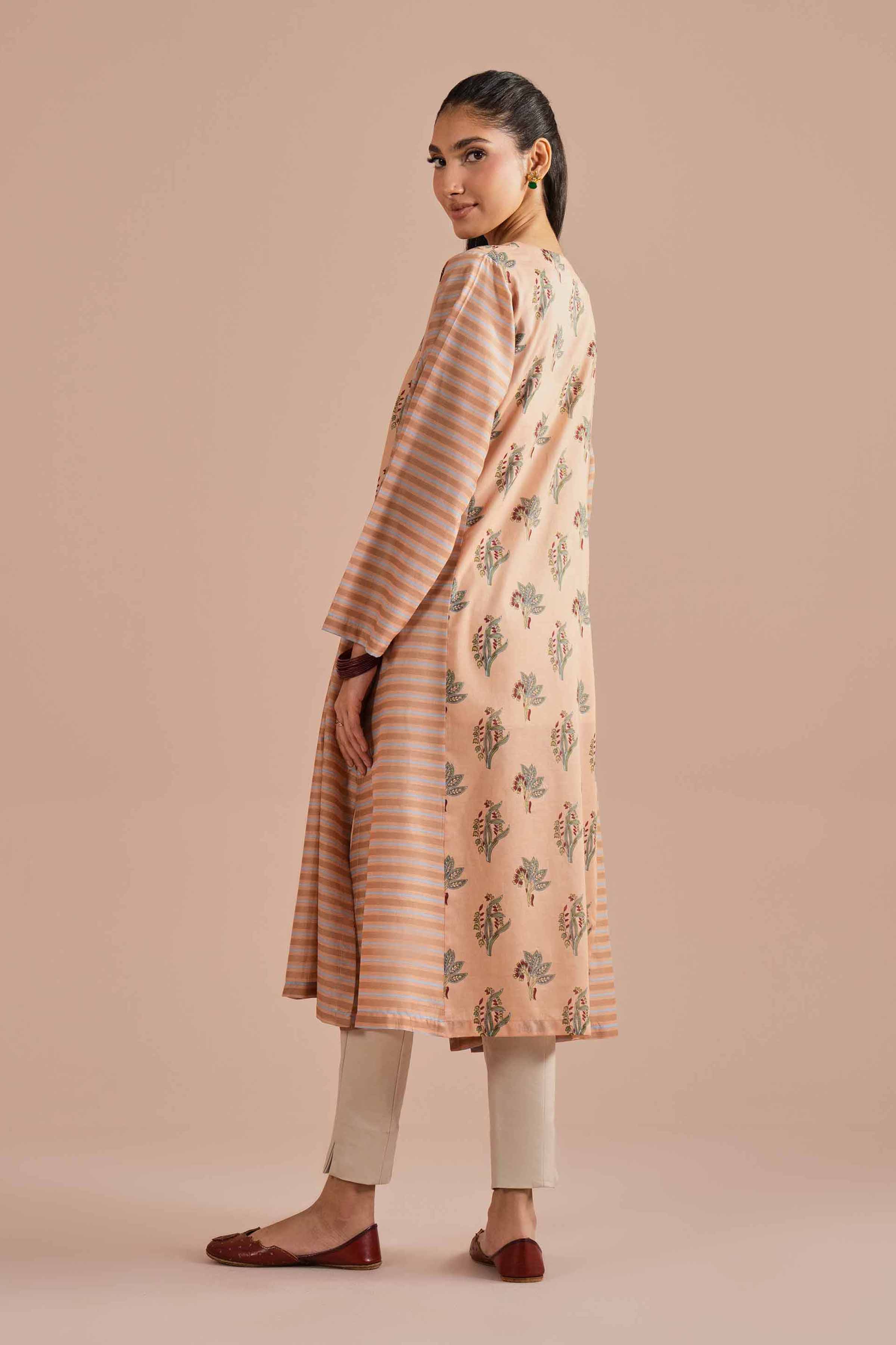 Printed Embroidered Shirt - PE26-01 - Image 3