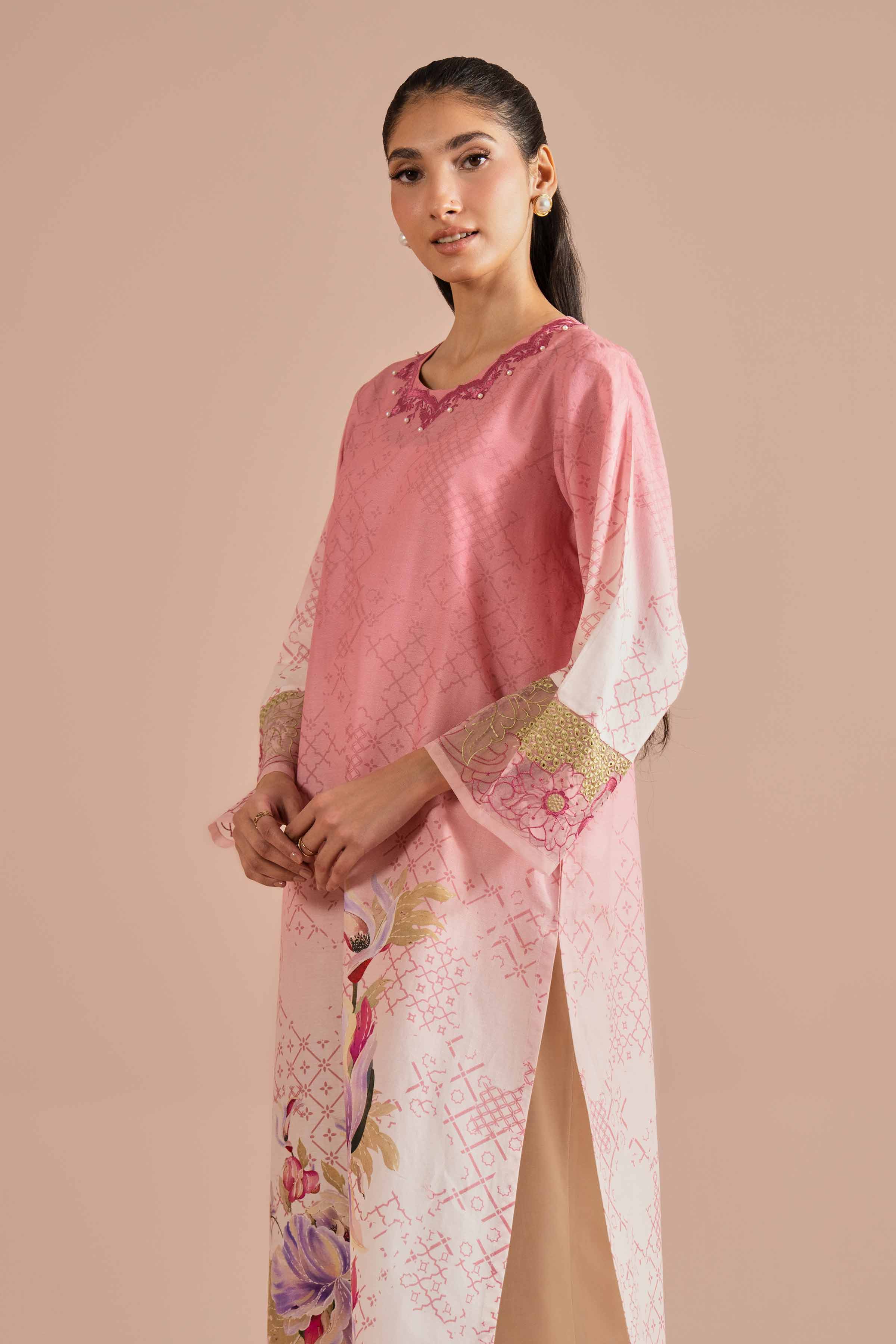 Printed Embroidered Shirt - PE26-03 - Image 5