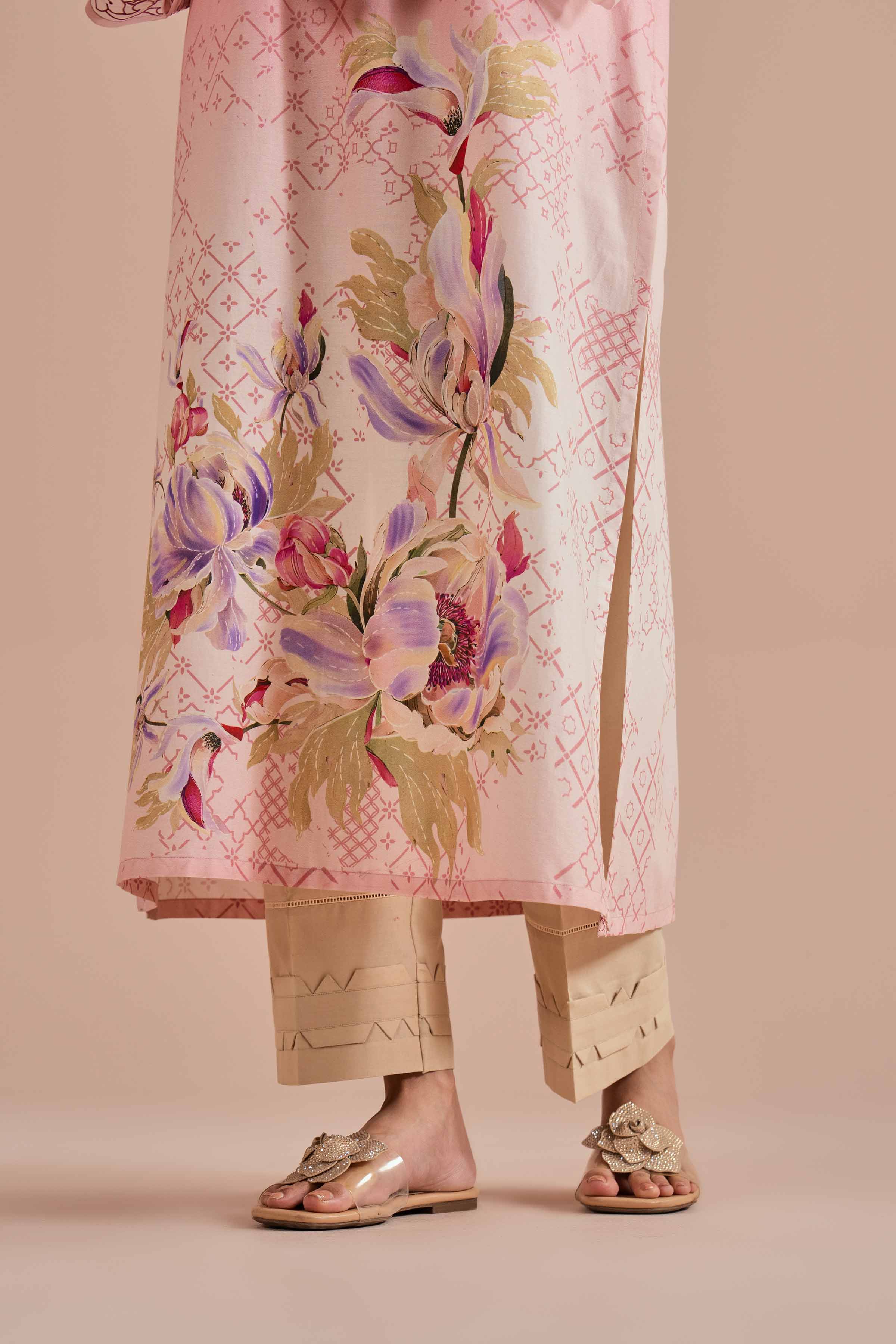 Printed Embroidered Shirt - PE26-03 - Image 9