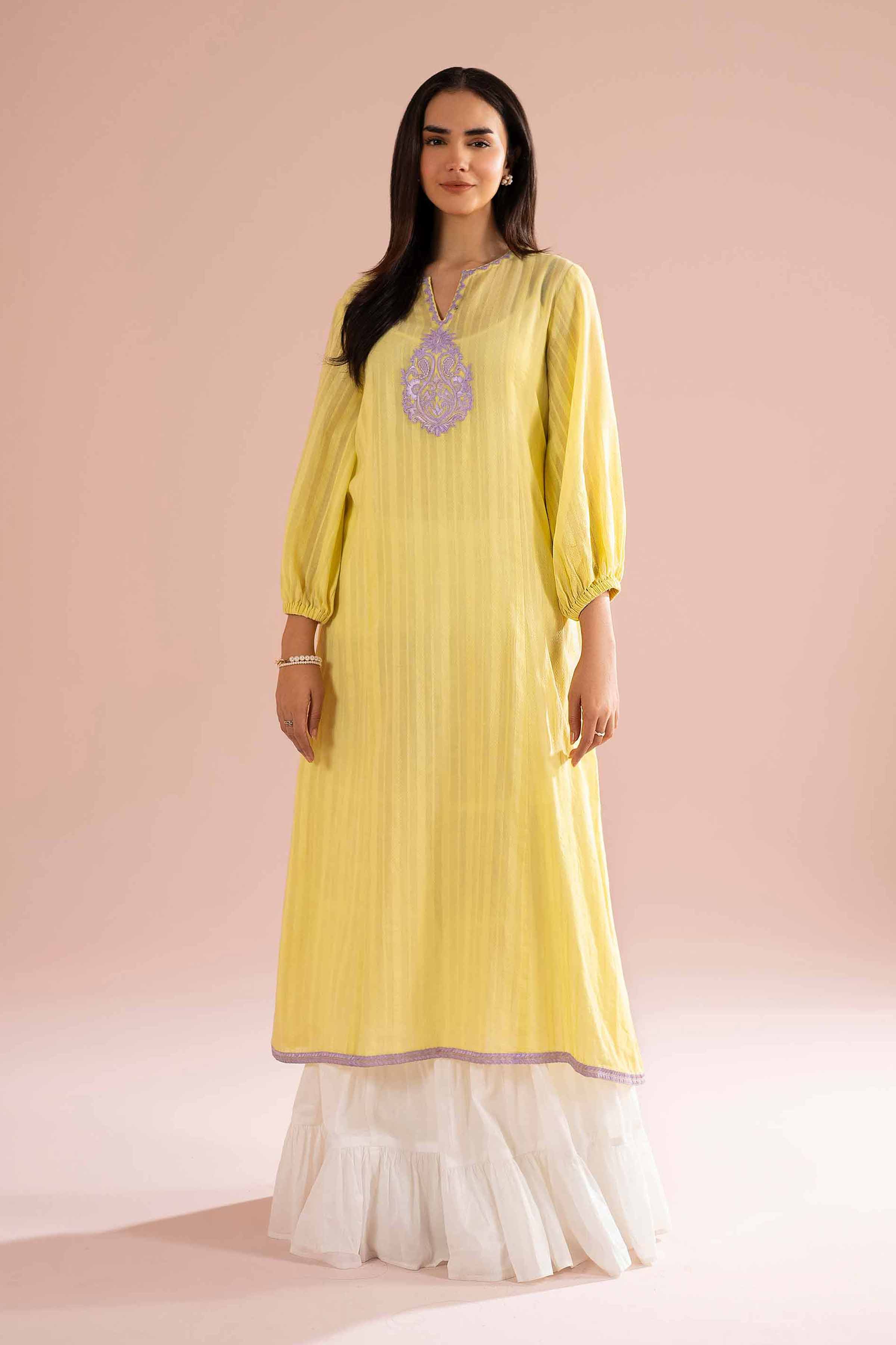 Embroidered Dress - PE26-10 - Image 5