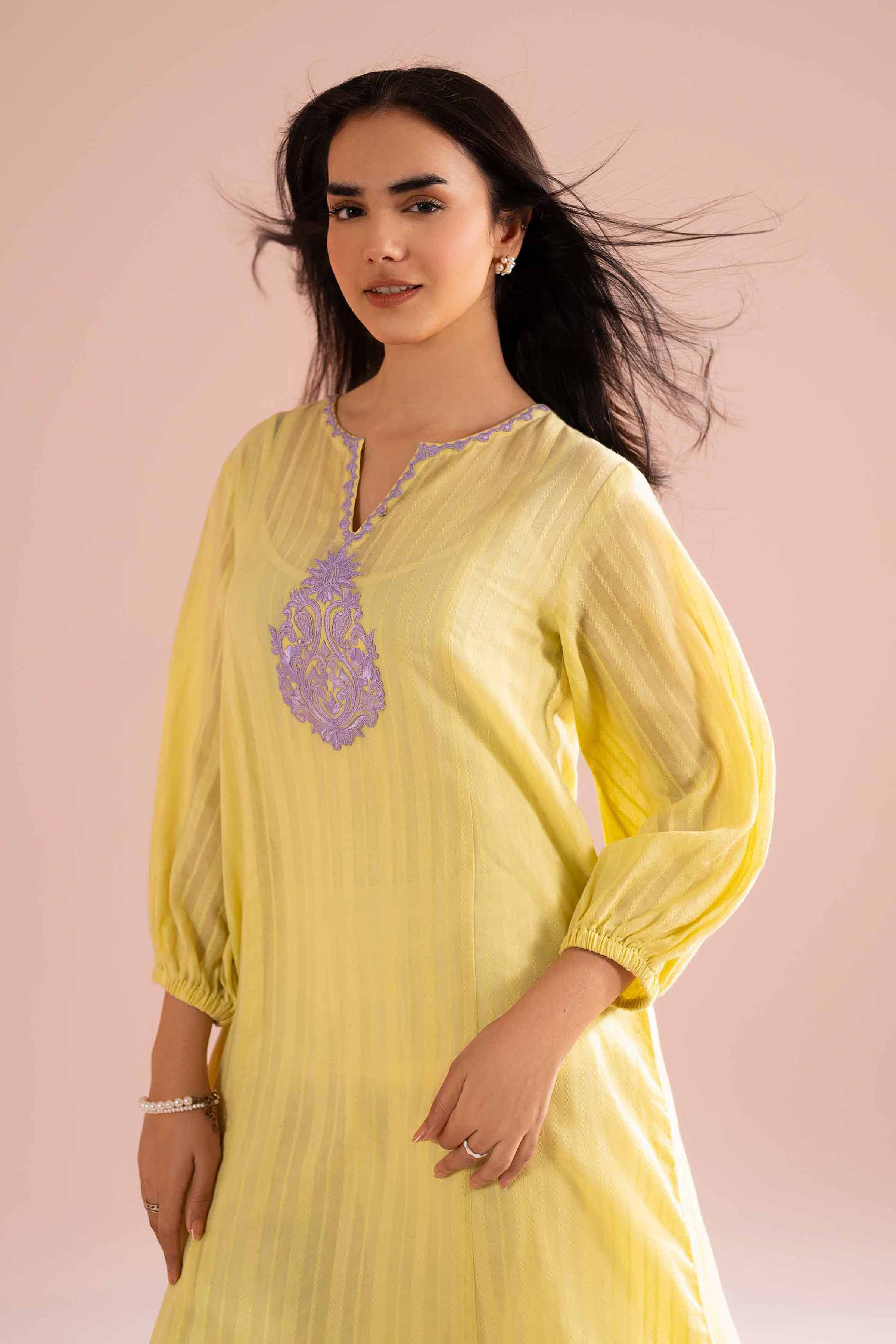 Embroidered Dress - PE26-10 - Image 7
