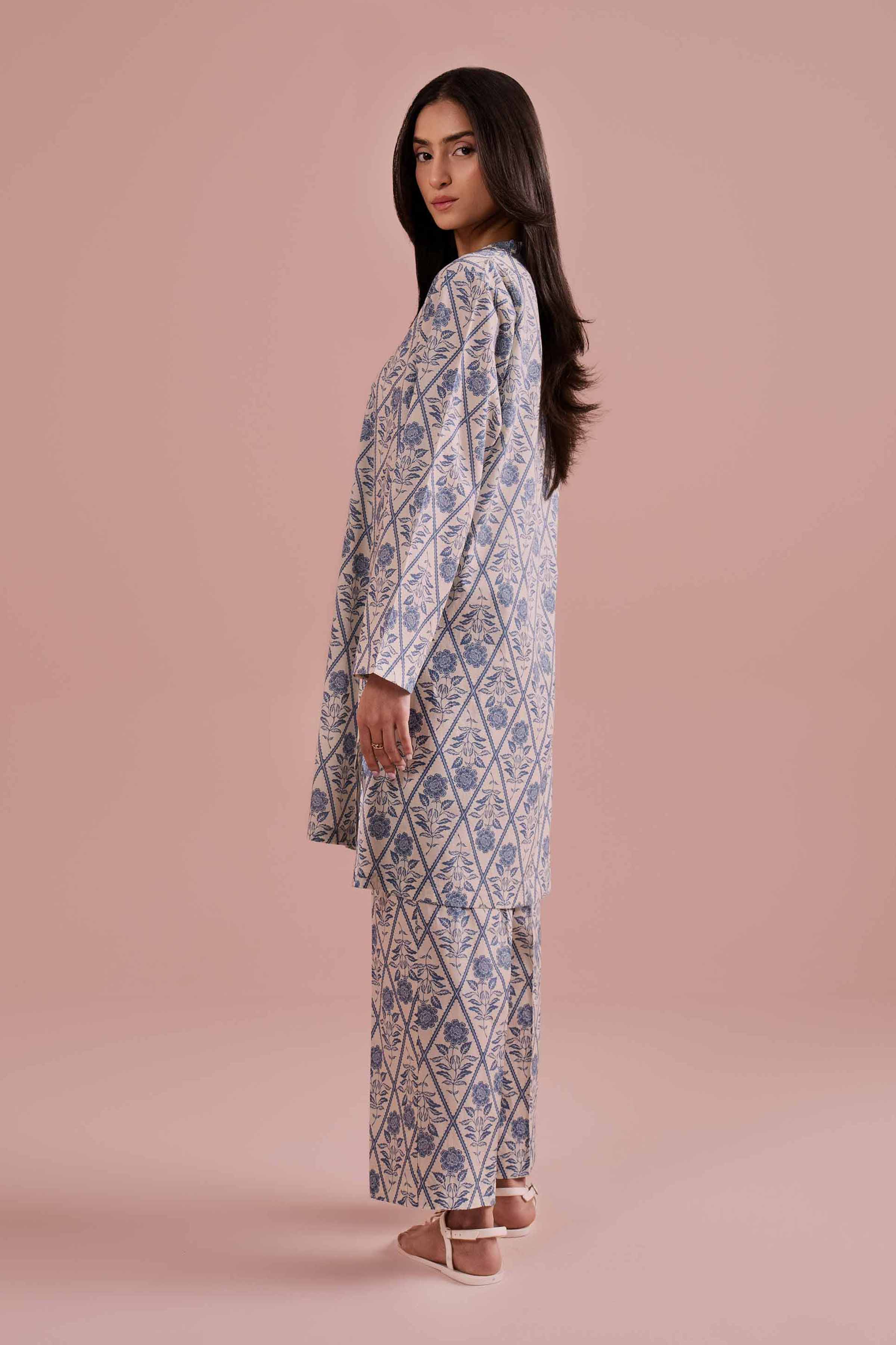2 Piece - Printed Suit - PE26-178 - Image 4