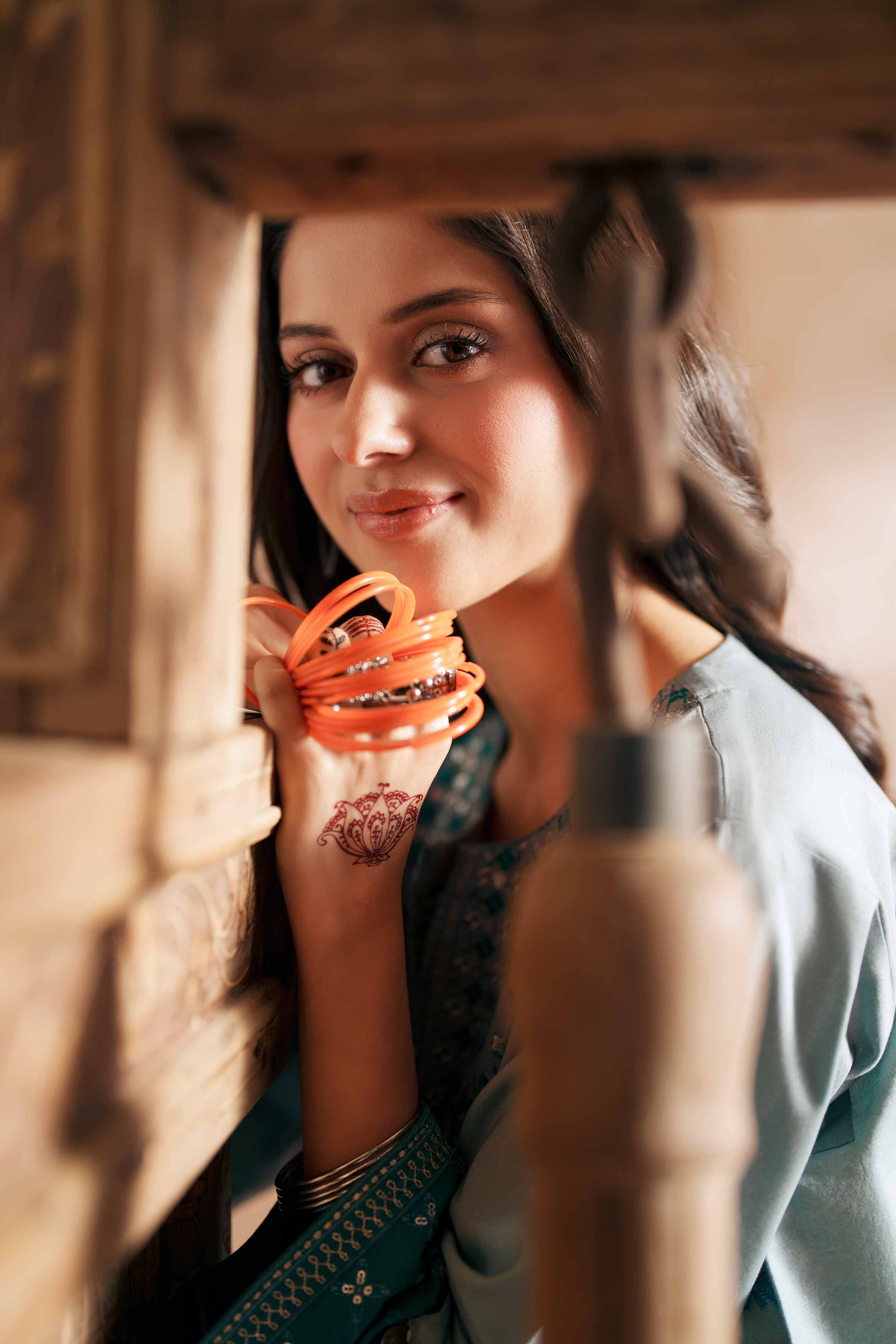 2 Piece - Embroidered Suit - PE26-236 - Image 10