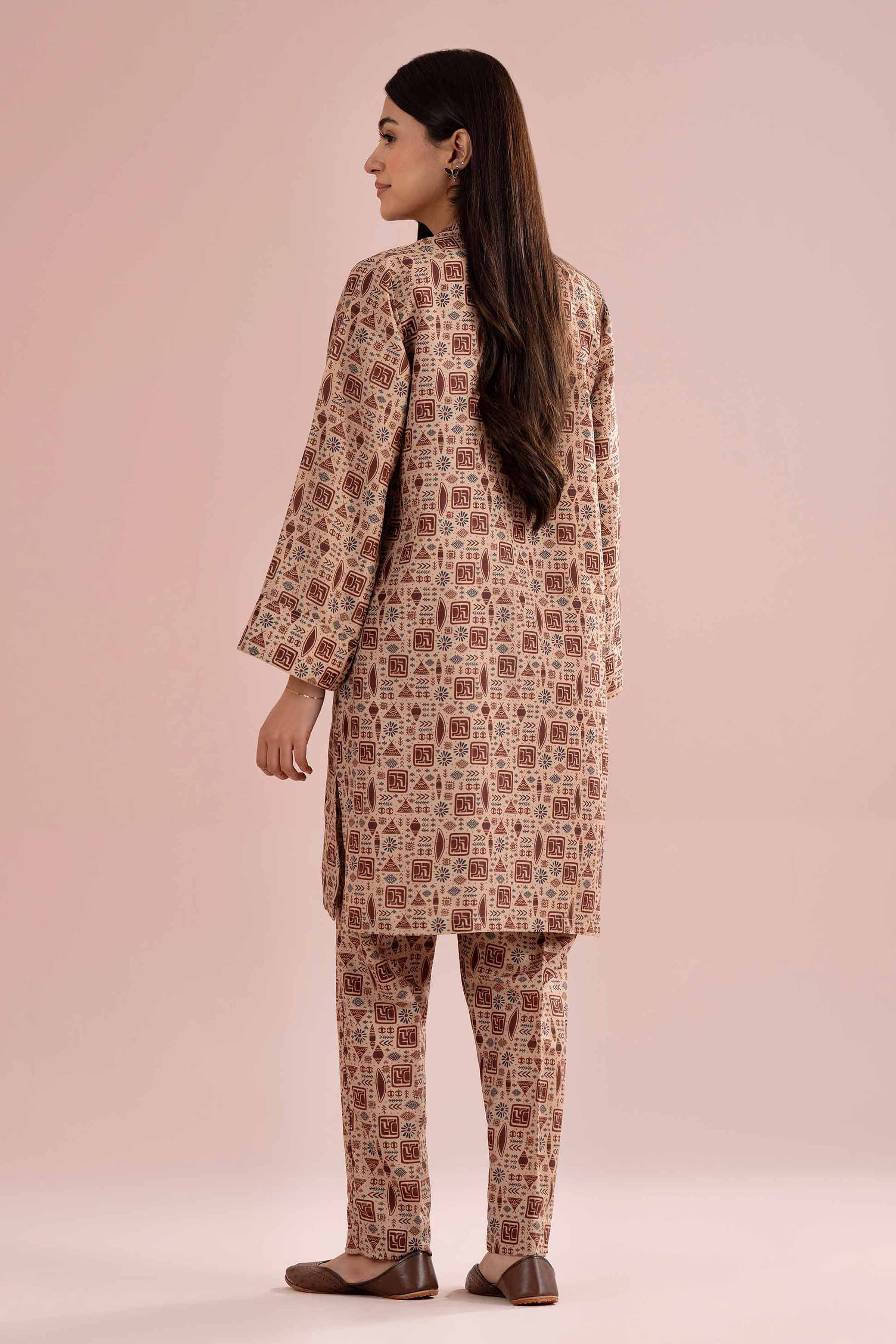 2 Piece - Printed Suit - PE26-347 - Image 3