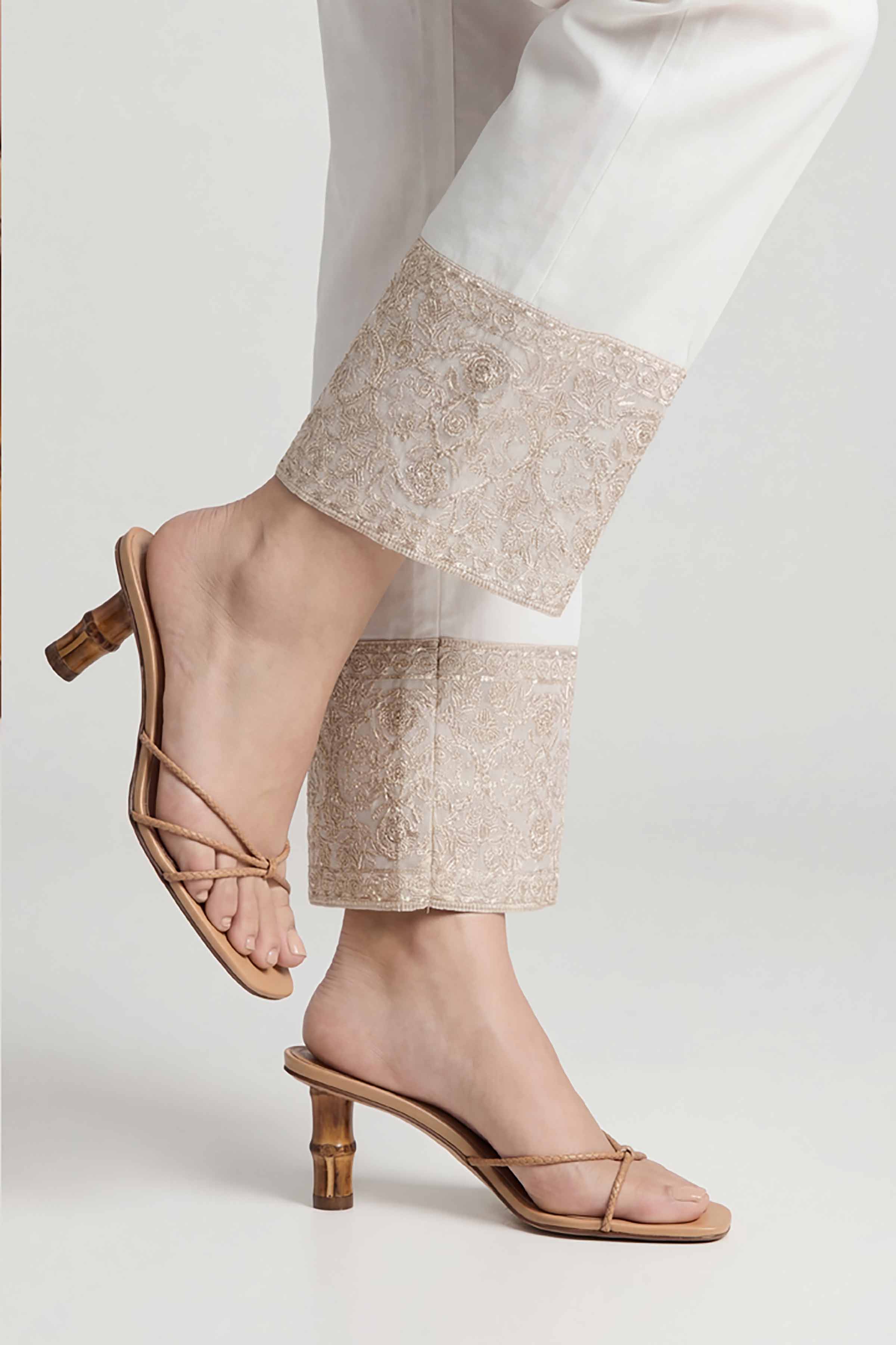 Embroidered Trousers - PE26-659 - Image 4
