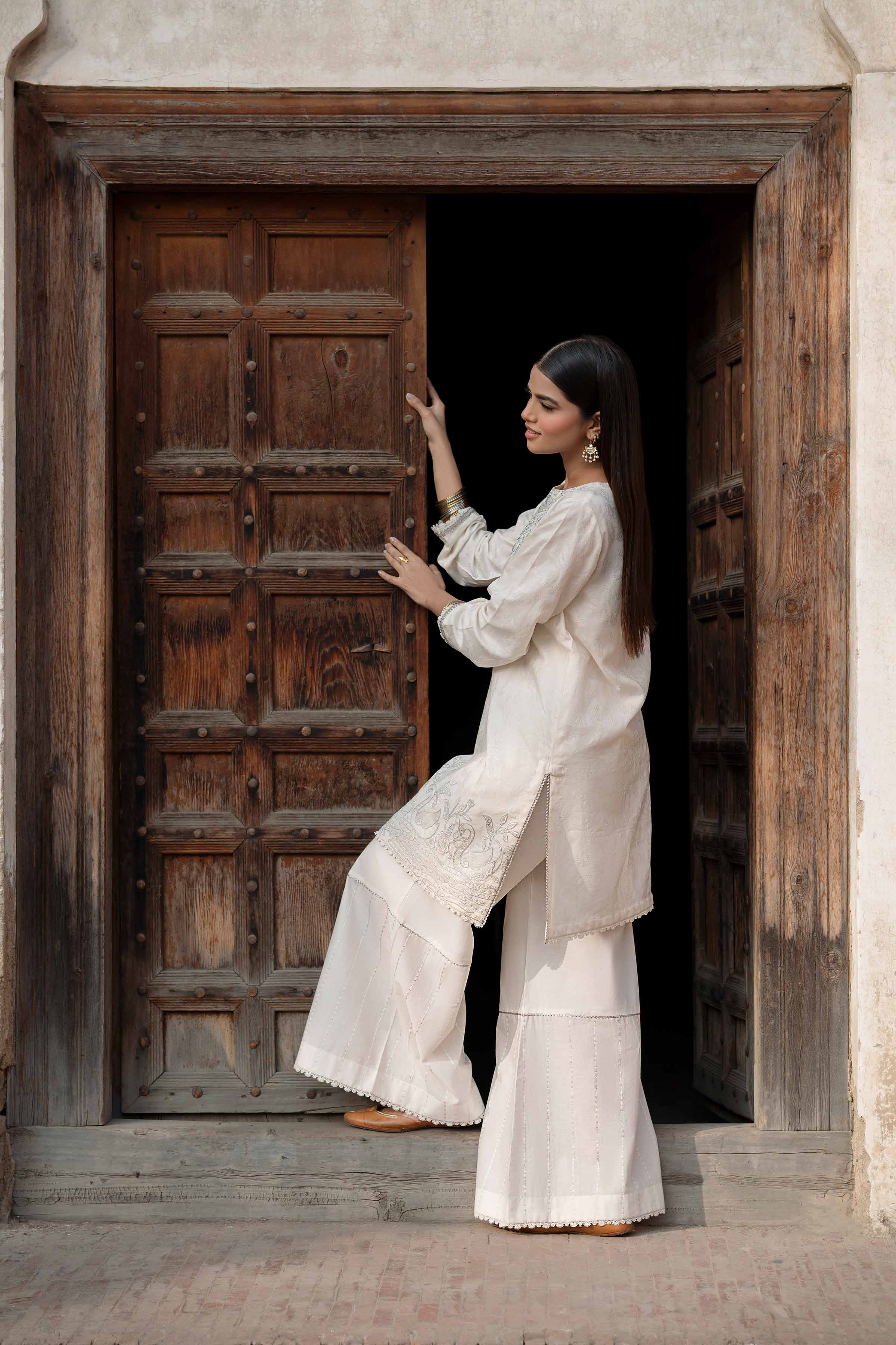 2 Piece - Embroidered Suit - PFE25-14 - Image 8