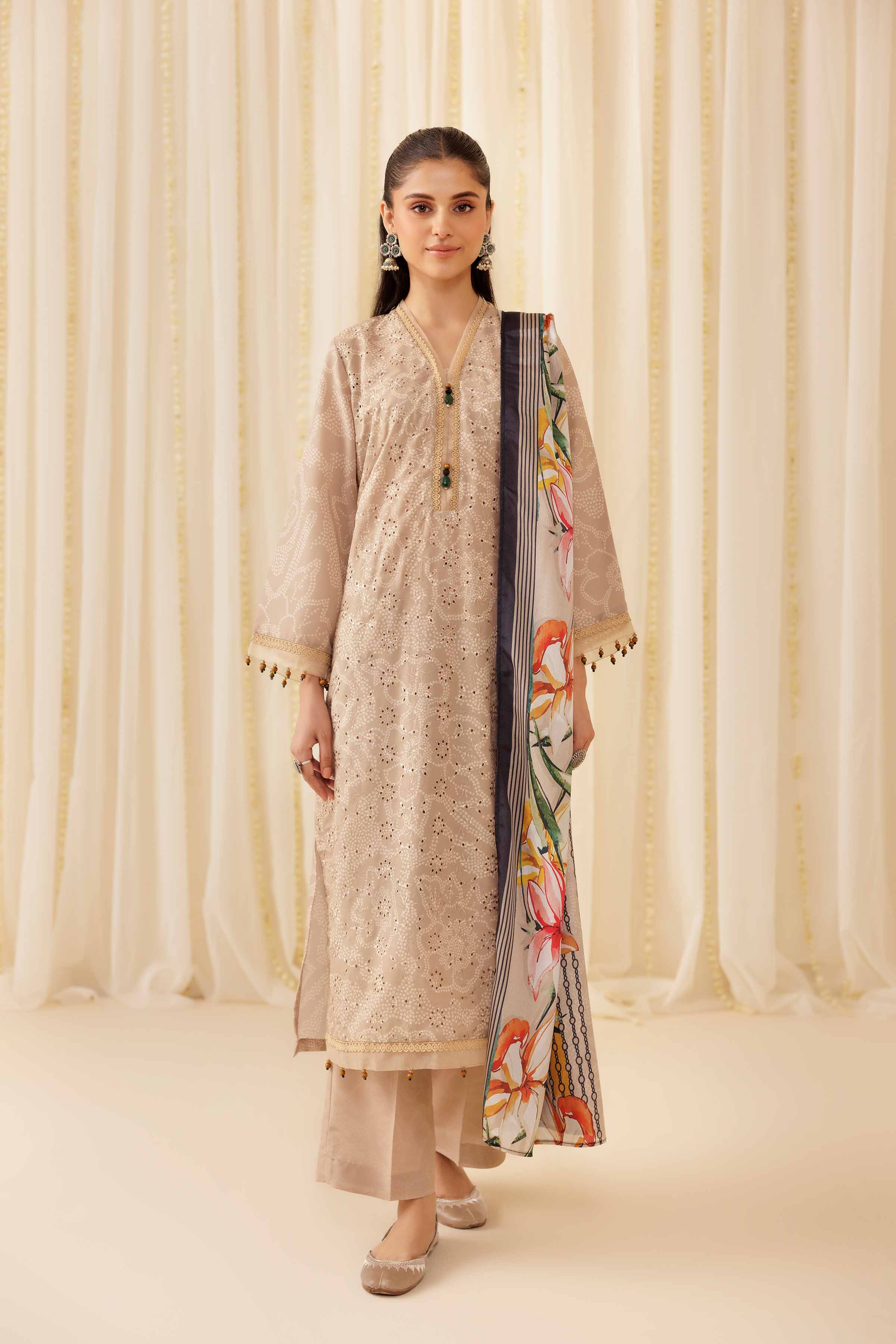 3 Piece - Printed Suit - PFE25-46 - Image 4