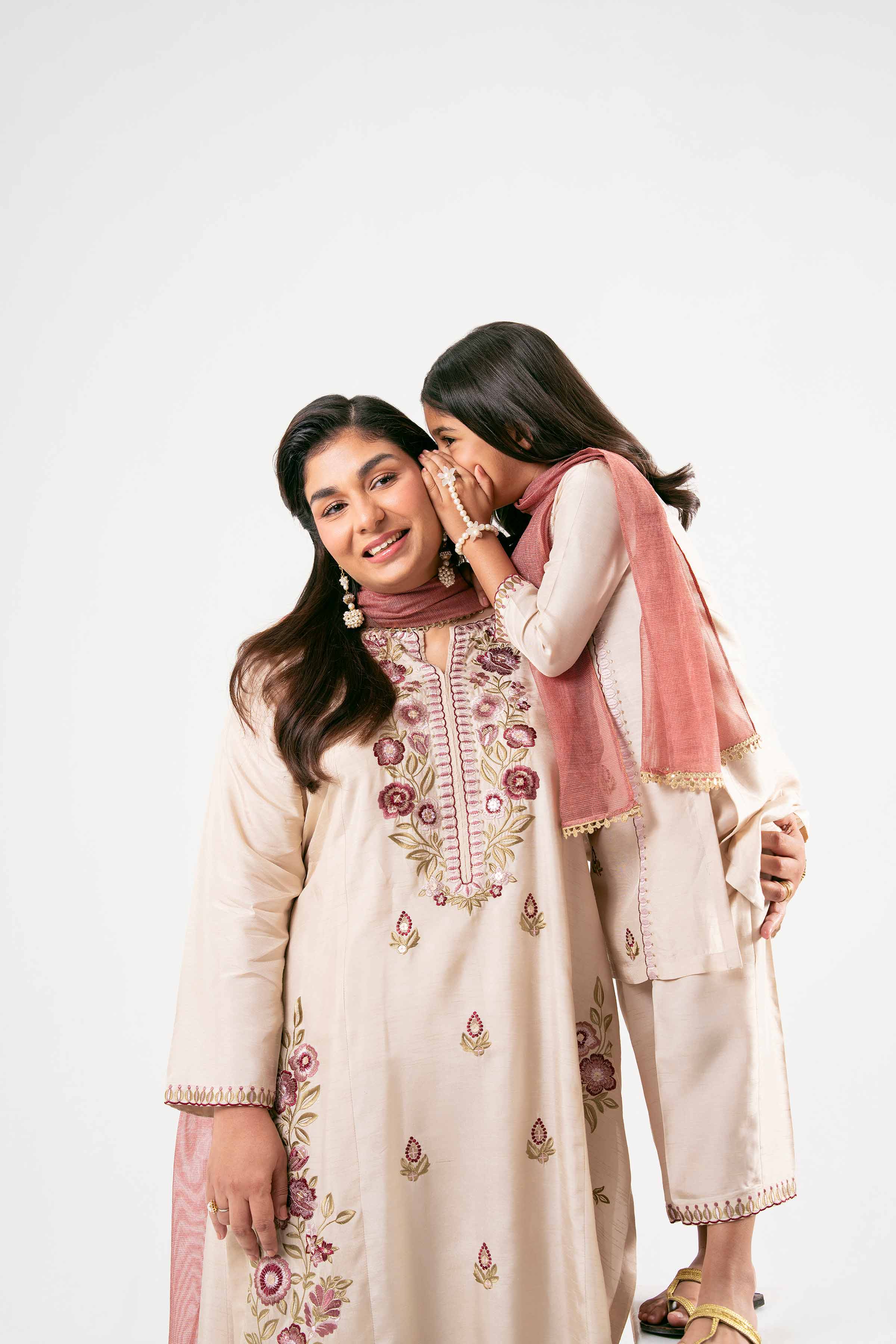 3 Piece - Embroidered Suit - PMD25-14 M - Image 11