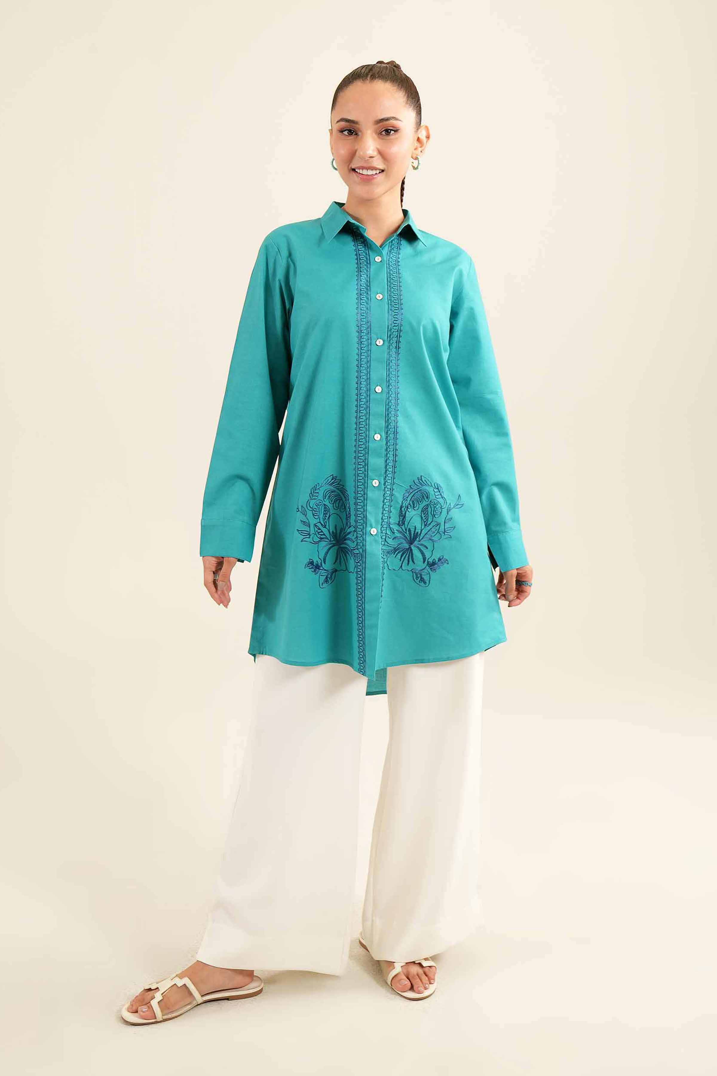 Embroidered Tunic - PS24-109 - Image 2