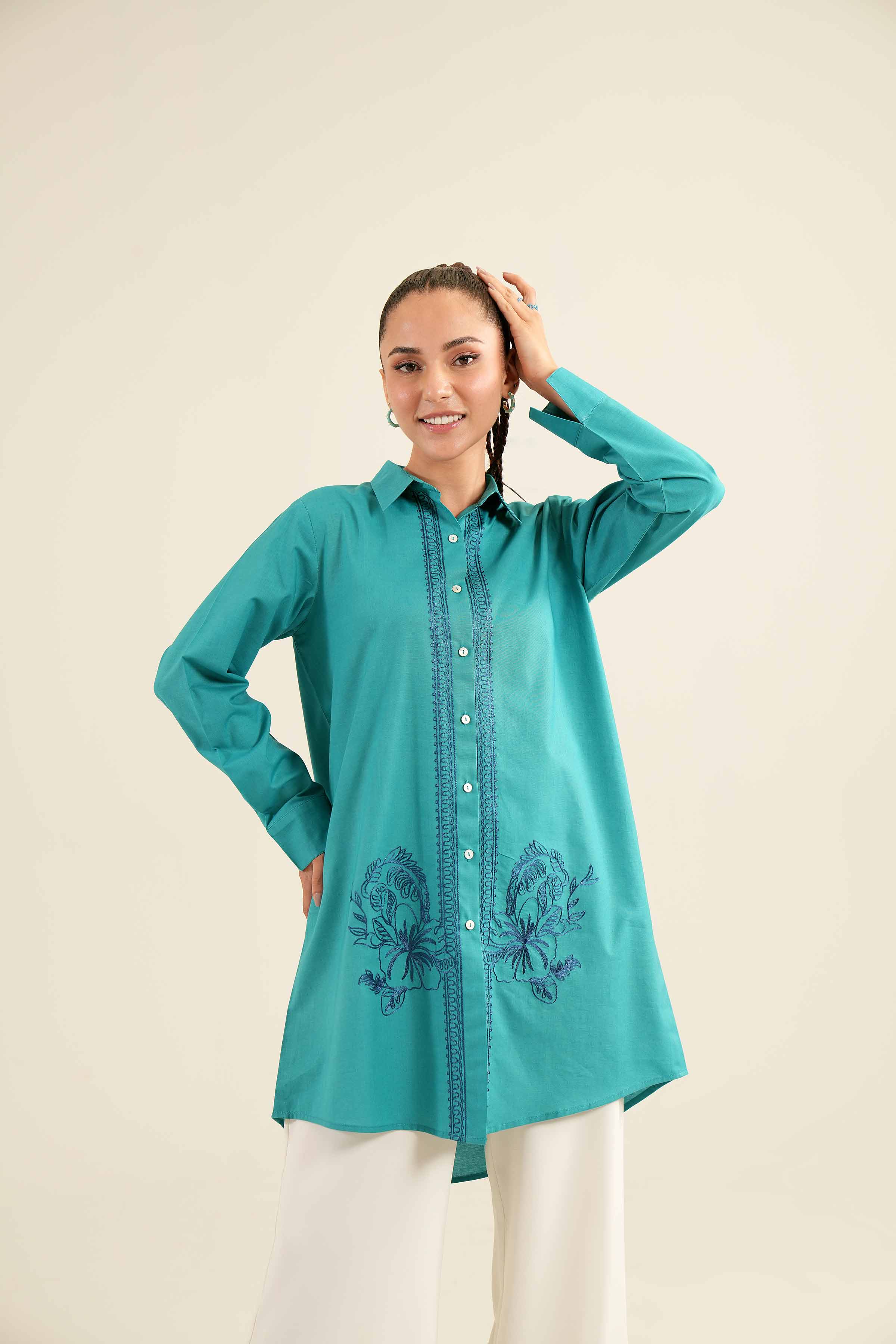 Embroidered Tunic - PS24-109 - Image 3