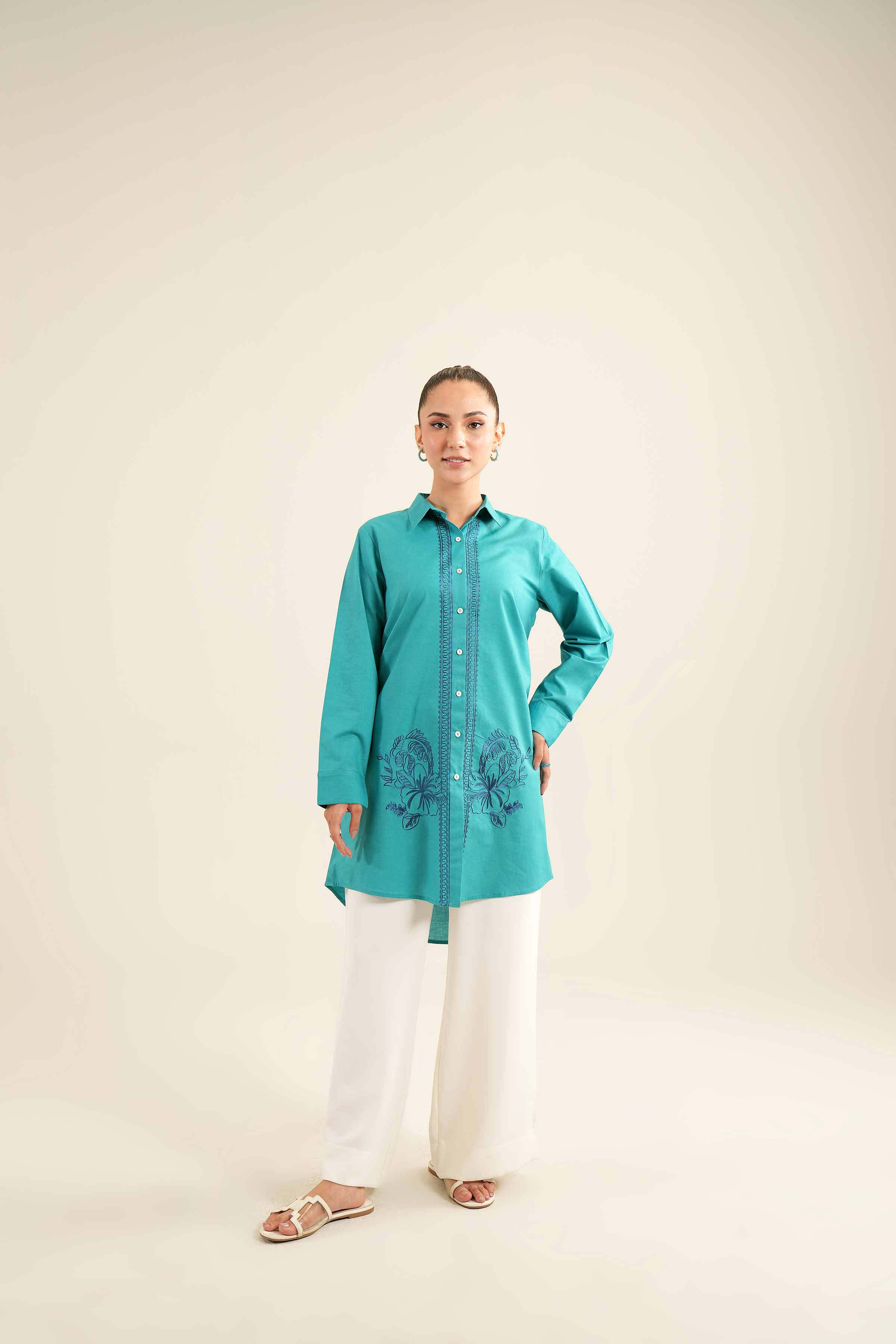 Embroidered Tunic - PS24-109 - Image 7