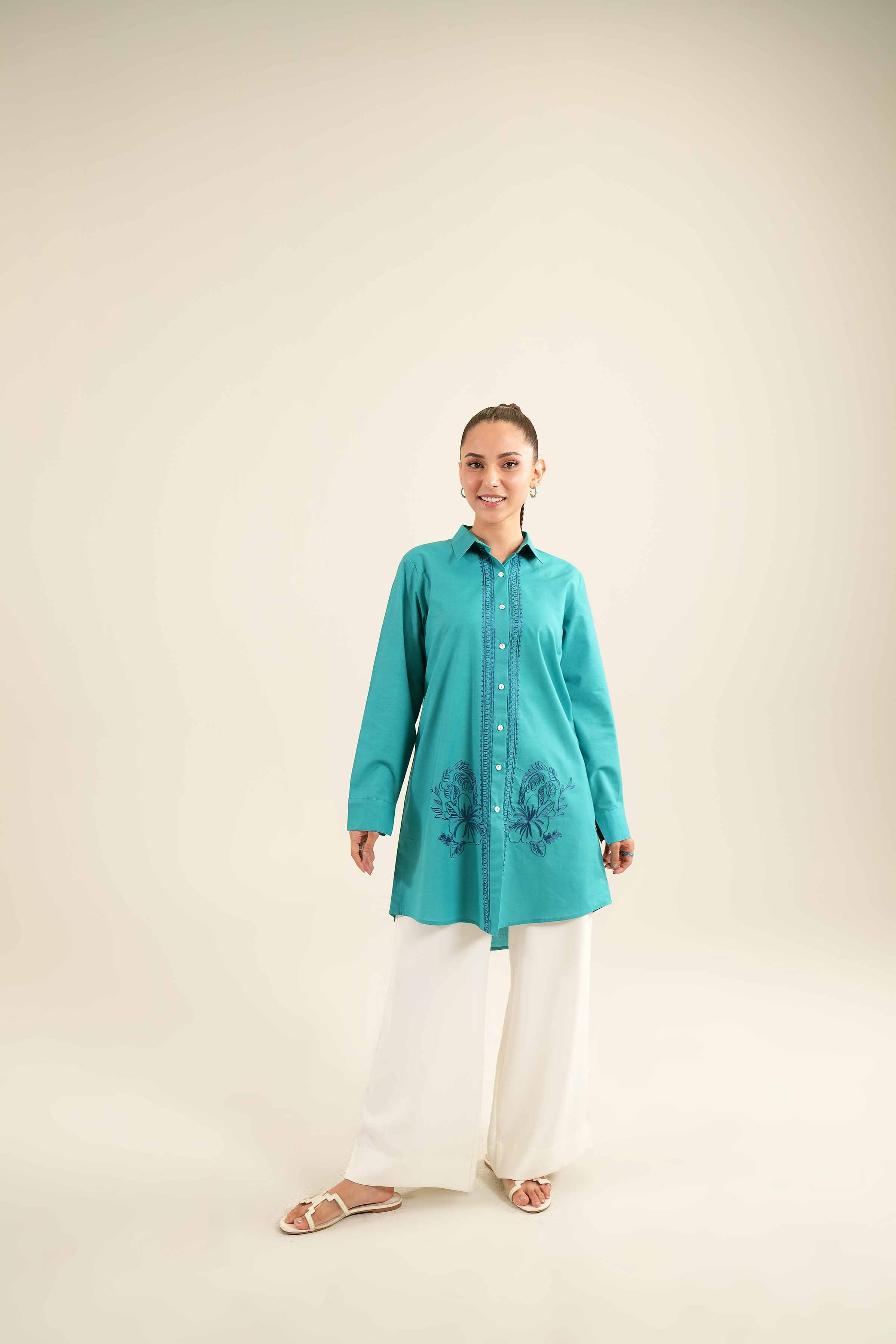 Embroidered Tunic - PS24-109 - Image 8