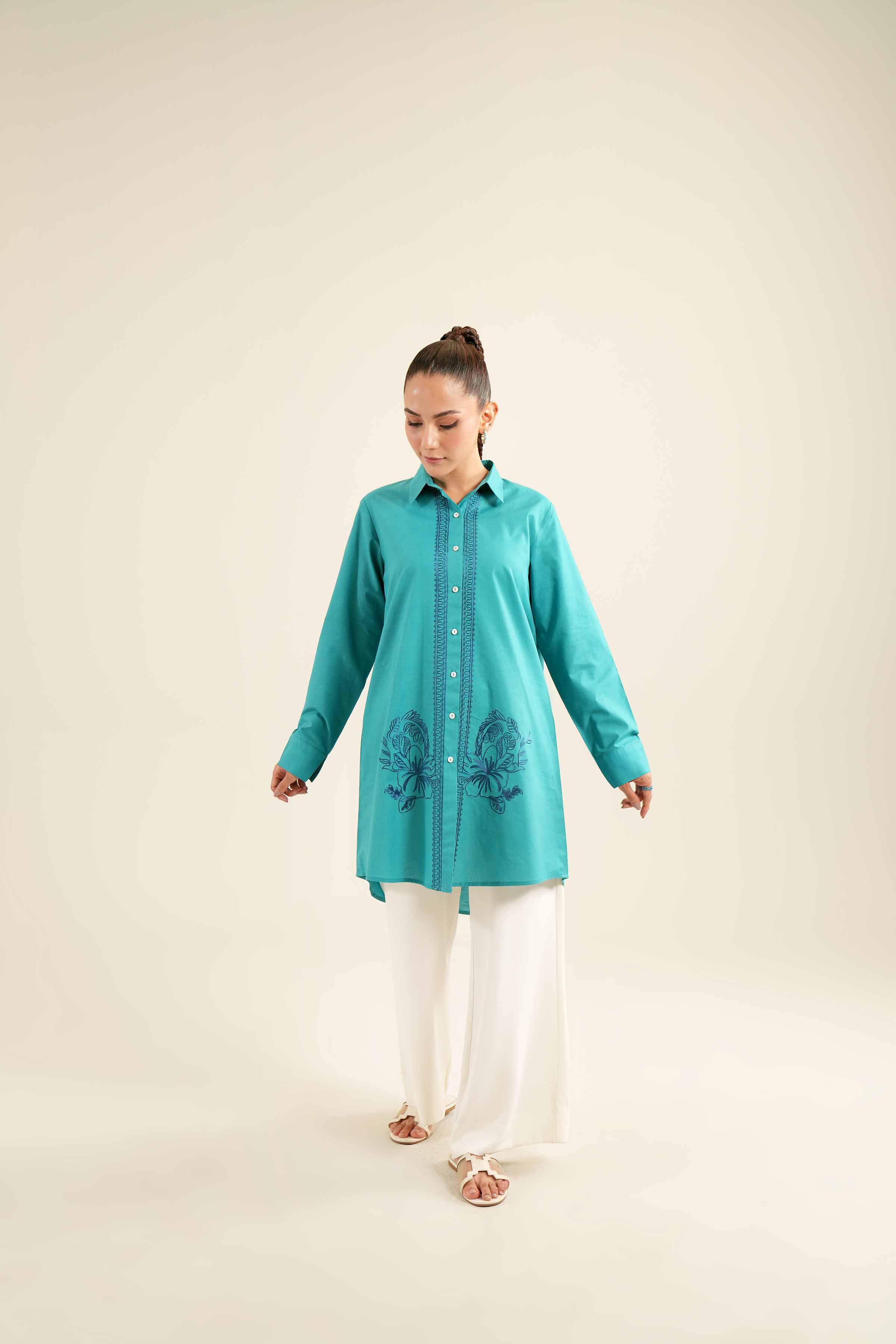 Embroidered Tunic - PS24-109 - Image 9