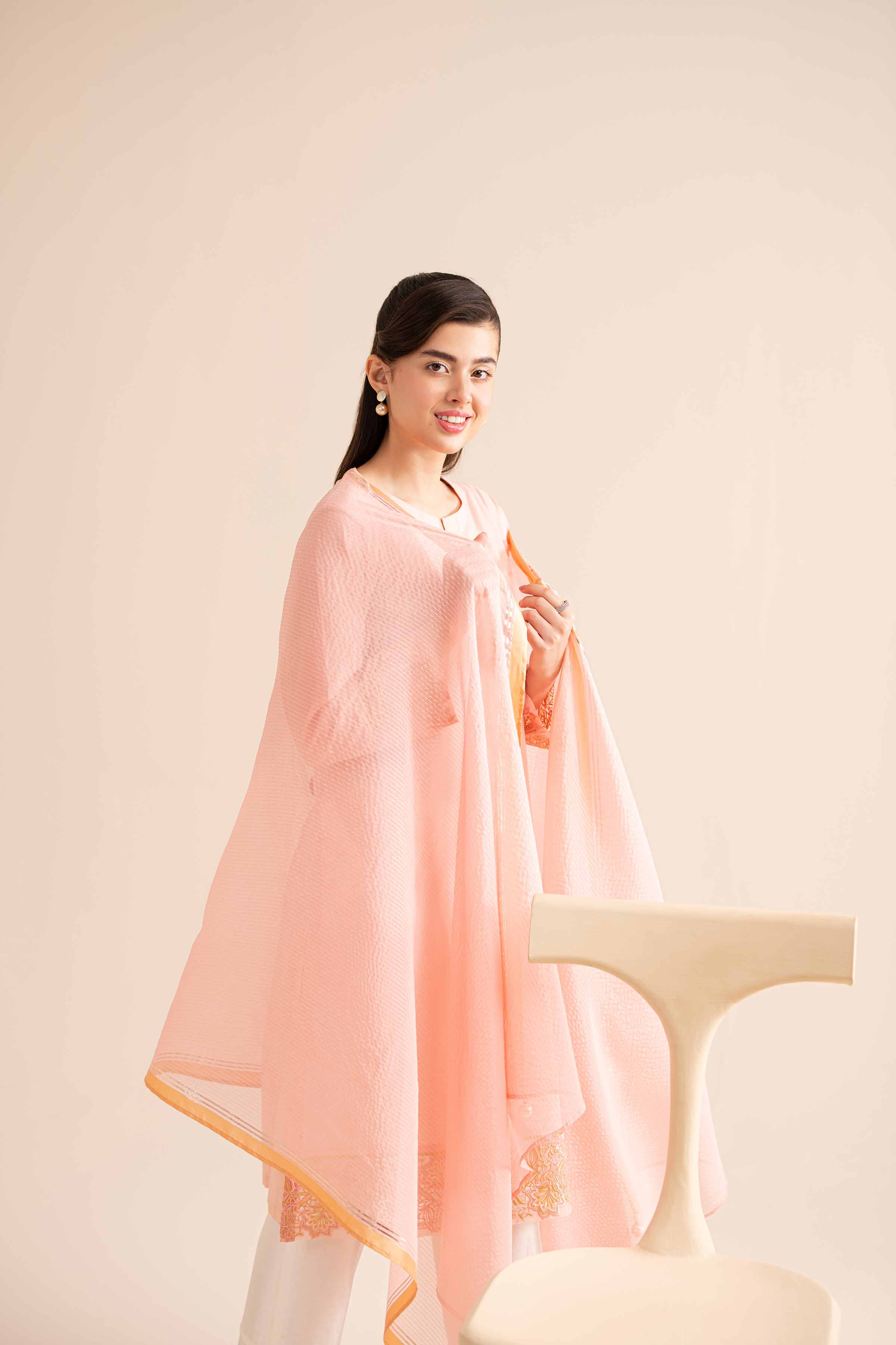 2 Piece - Embroidered Suit - PS24-114 - Image 6