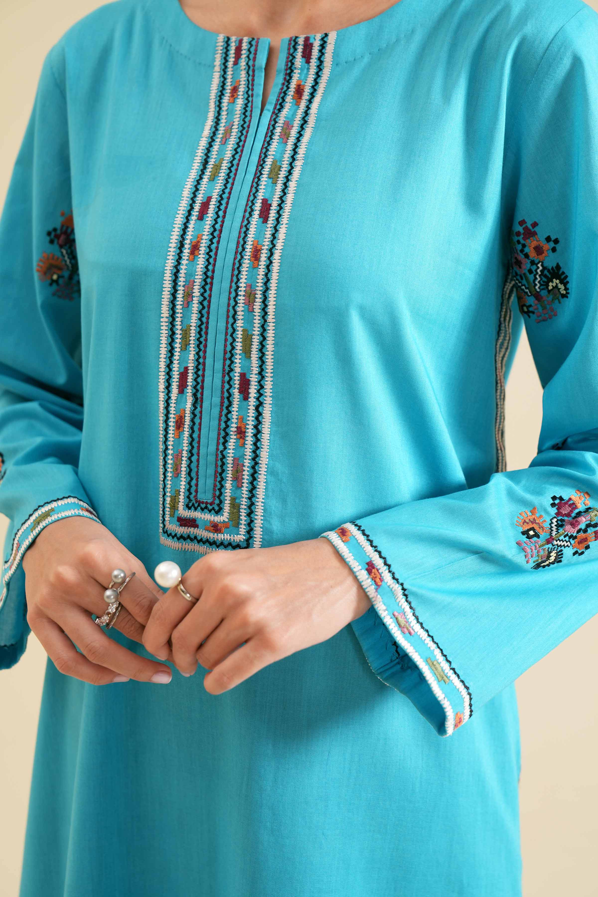 Embroidered Shirt - PS24-126 - Image 9
