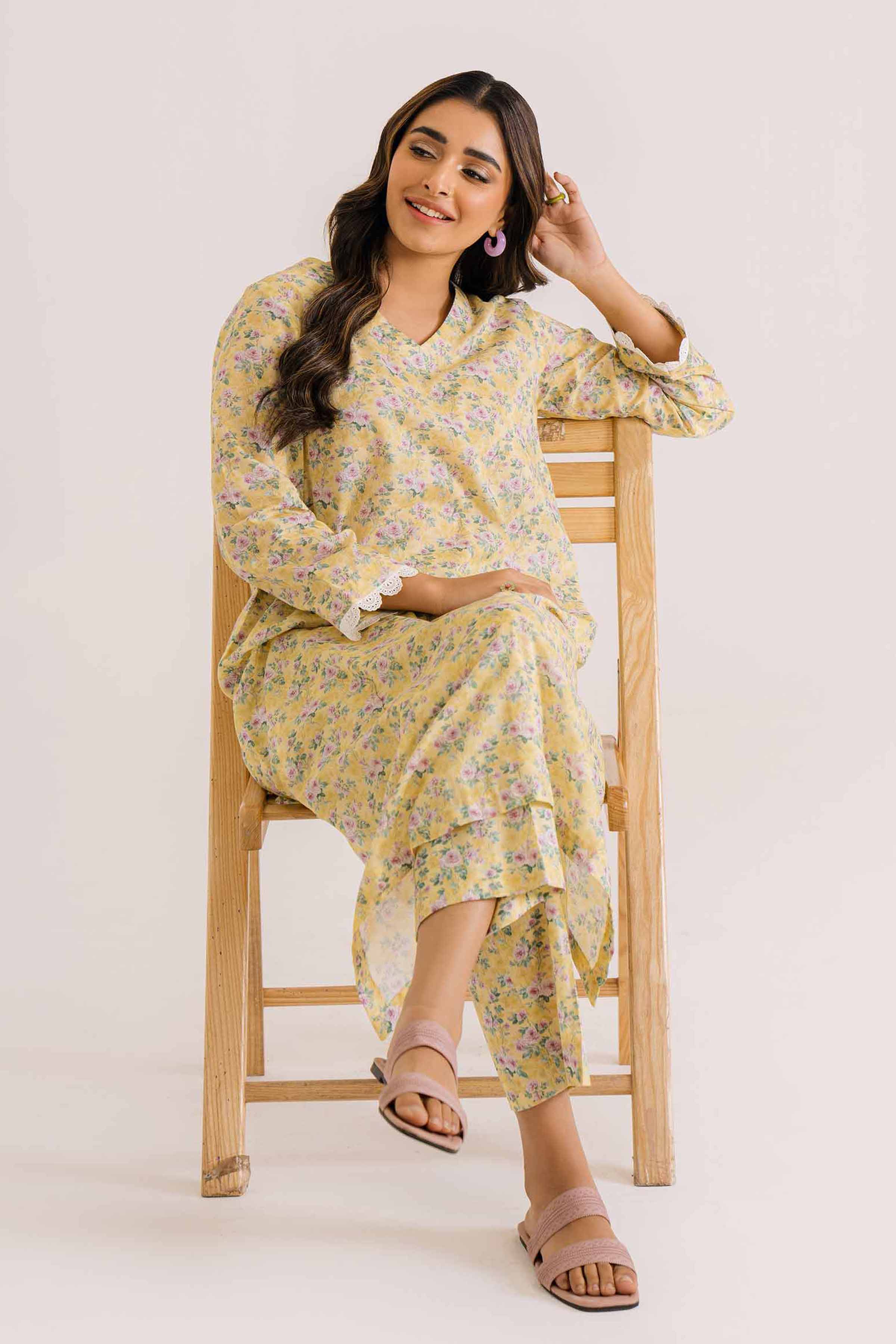 2 Piece - Printed Suit - PS24-141 - Image 2