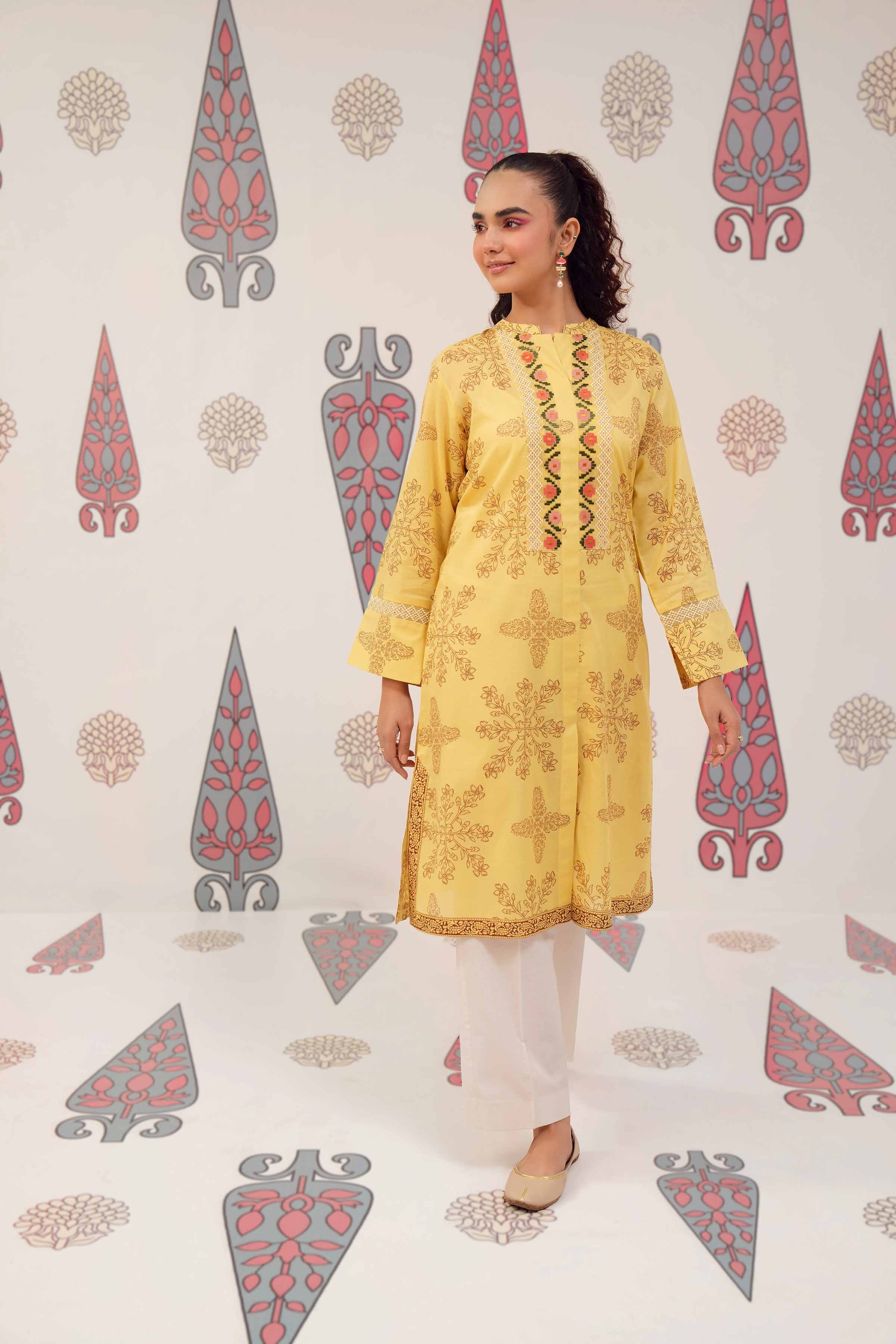 Printed Embroidered Shirt - PS24-148 - Image 4