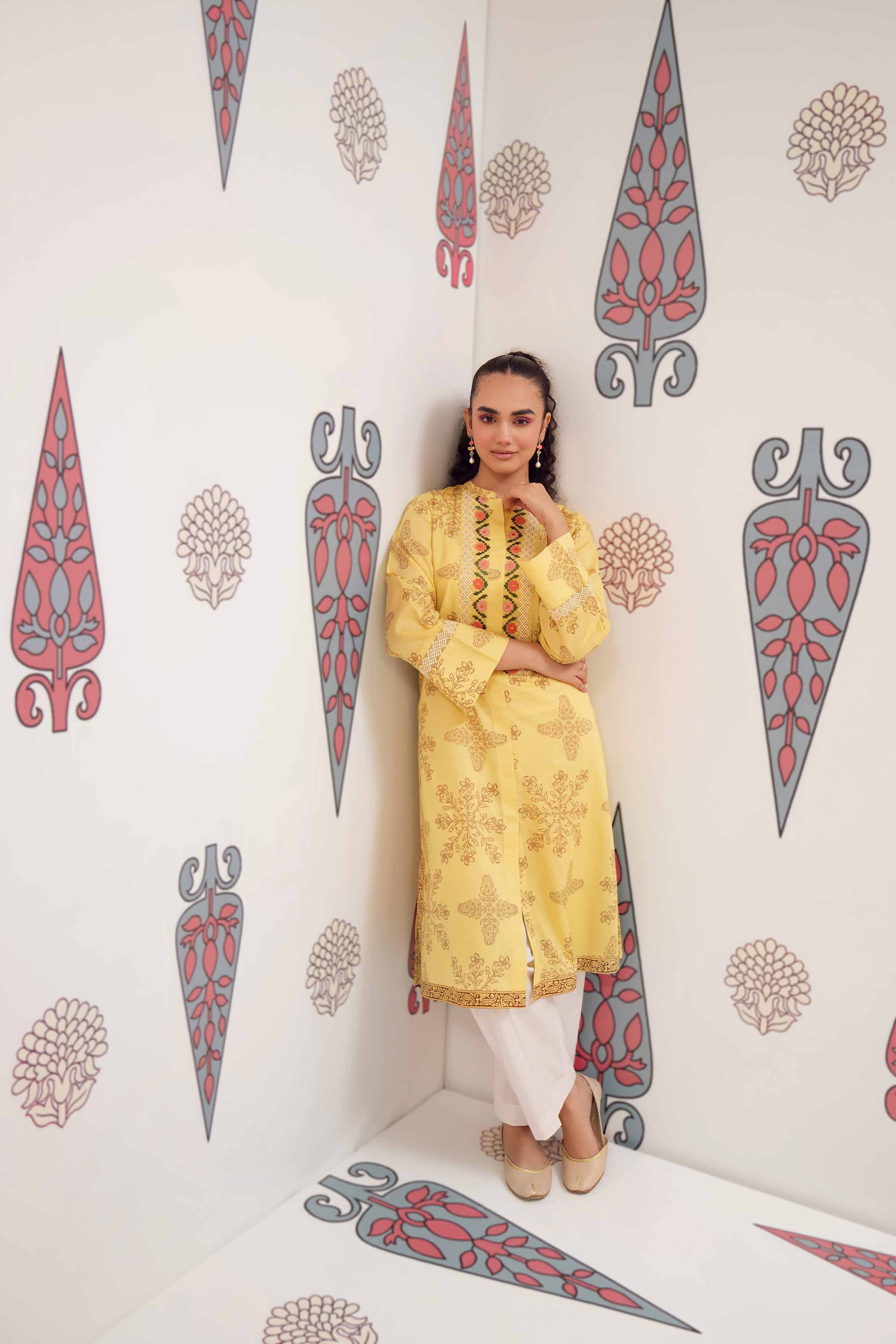 Printed Embroidered Shirt - PS24-148 - Image 5