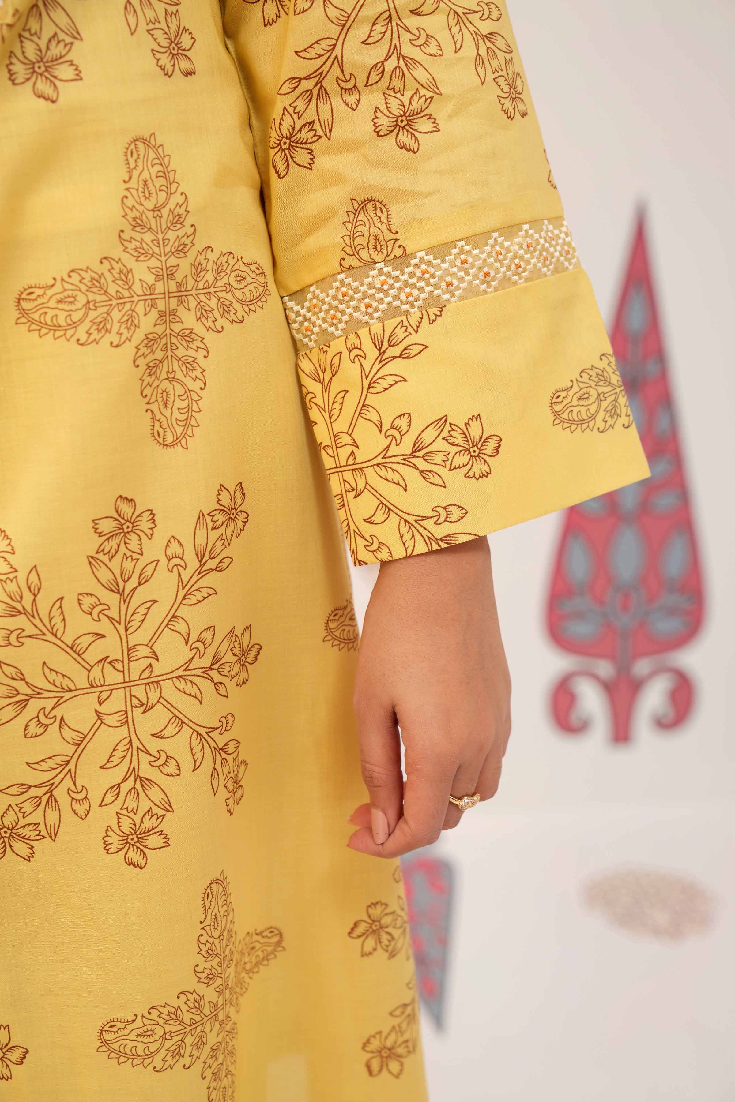 Printed Embroidered Shirt - PS24-148 - Image 7