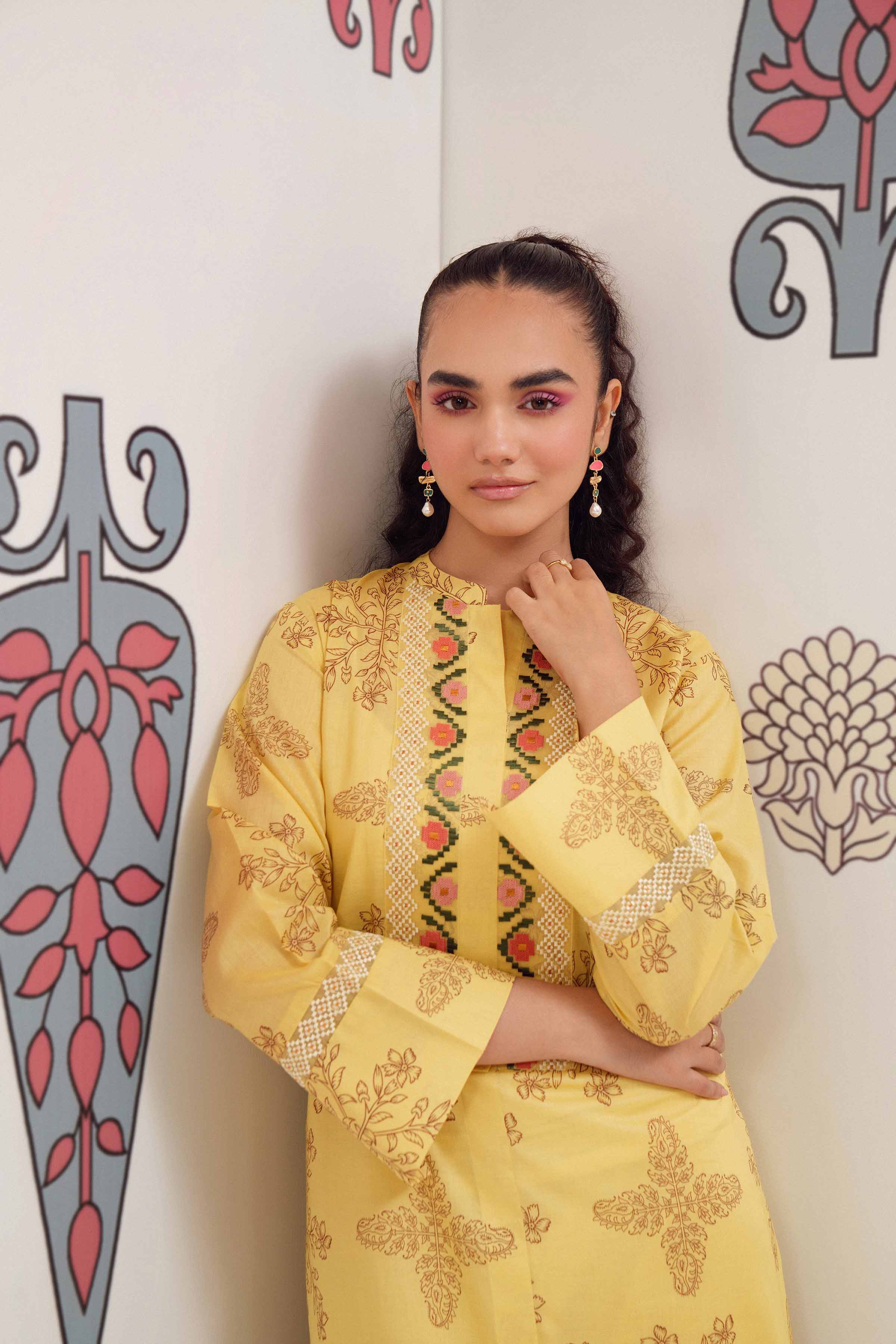 Printed Embroidered Shirt - PS24-148 - Image 8