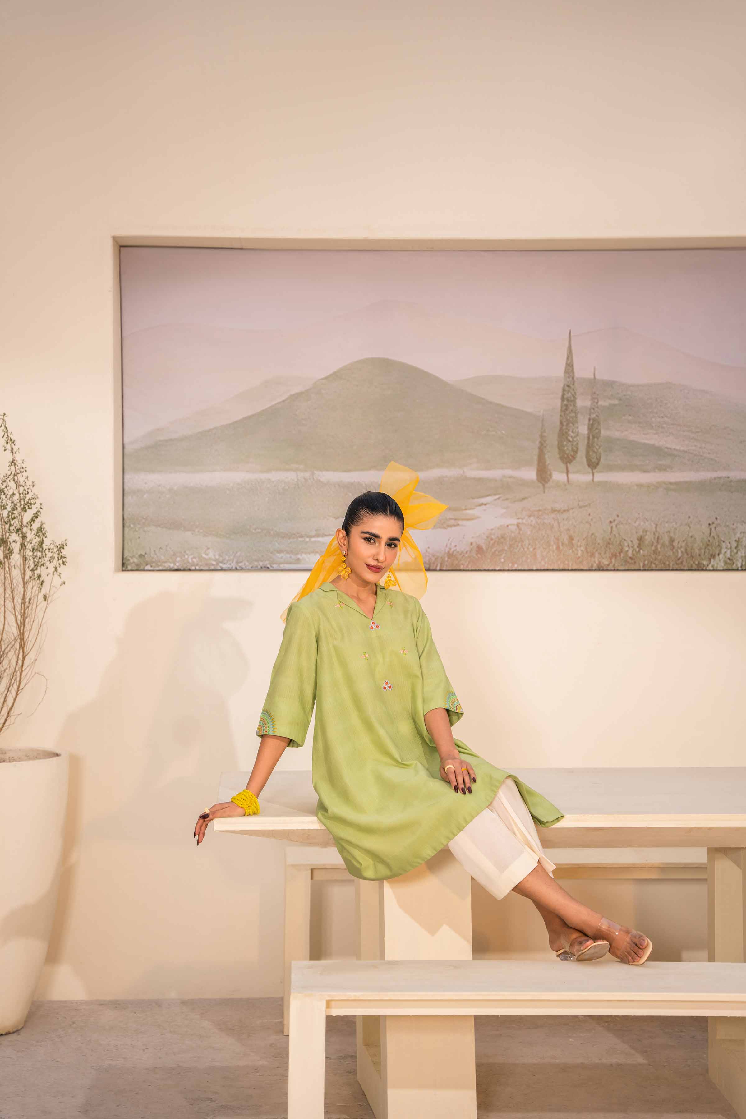 Embroidered Shirt - PS24-17 - Image 2