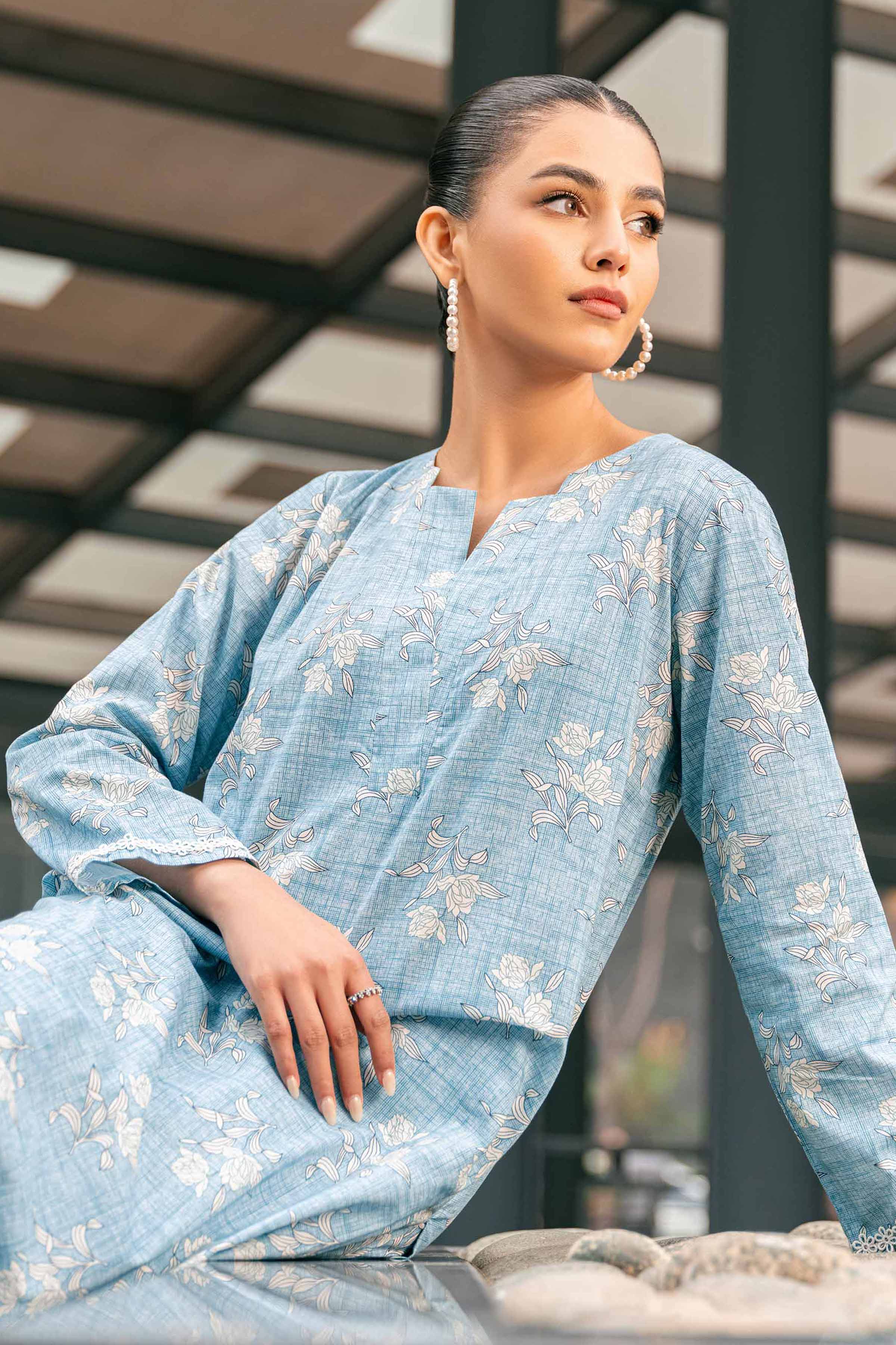 2 Piece - Printed Suit - PS24-215 - Image 2