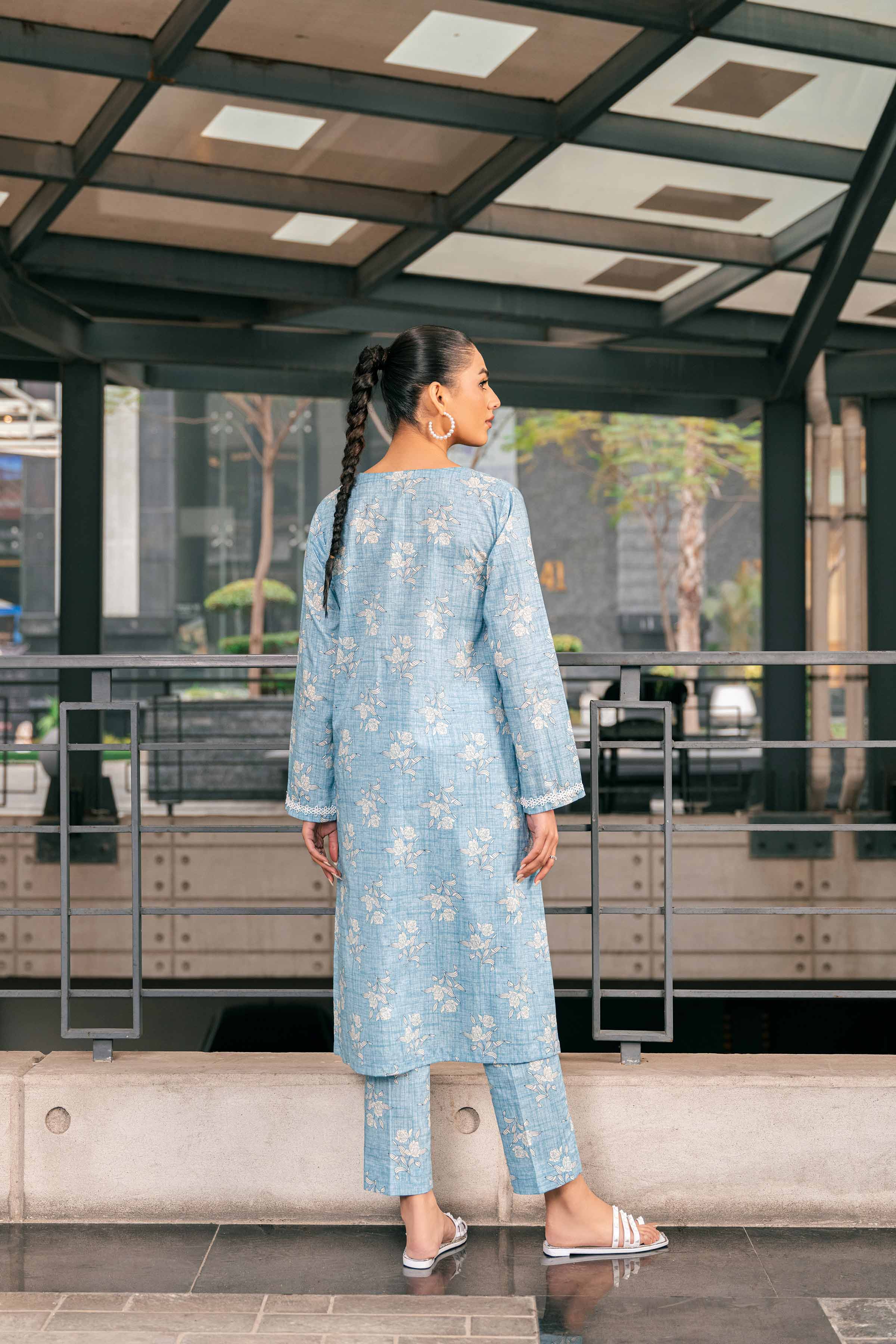 2 Piece - Printed Suit - PS24-215 - Image 3