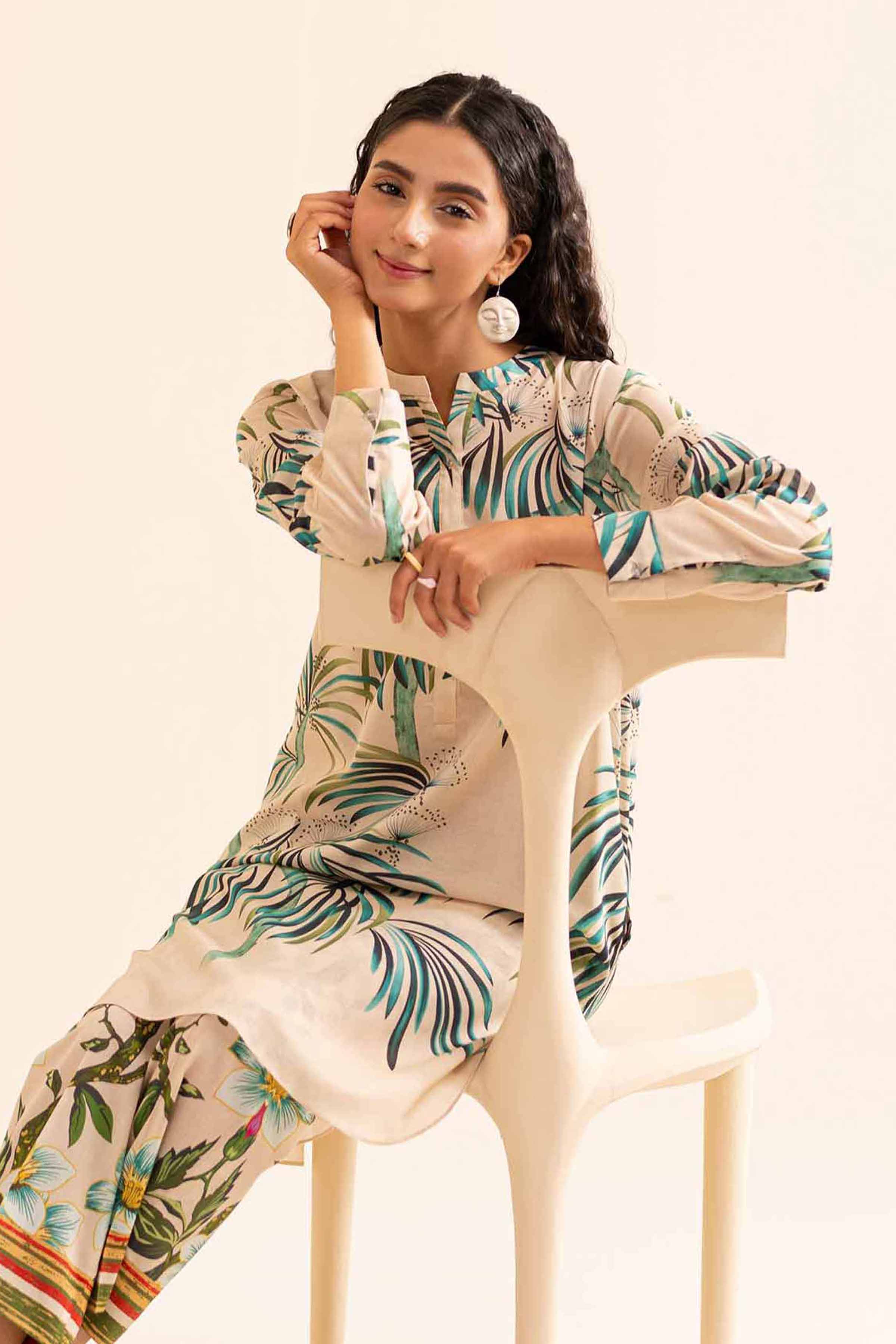 2 Piece - Printed Suit - PS24-285