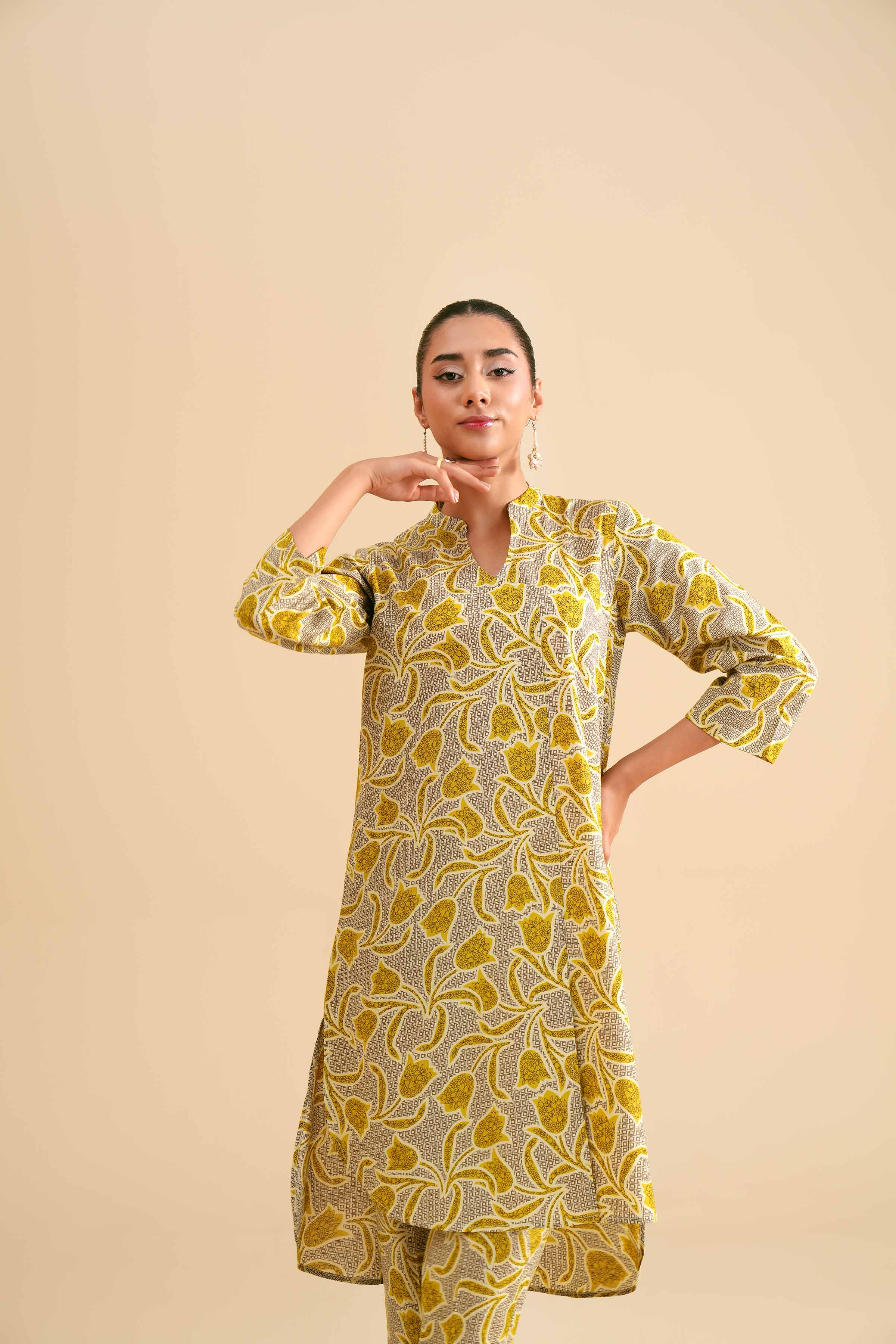 2 Piece - Printed Suit - PS24-312 - Image 3