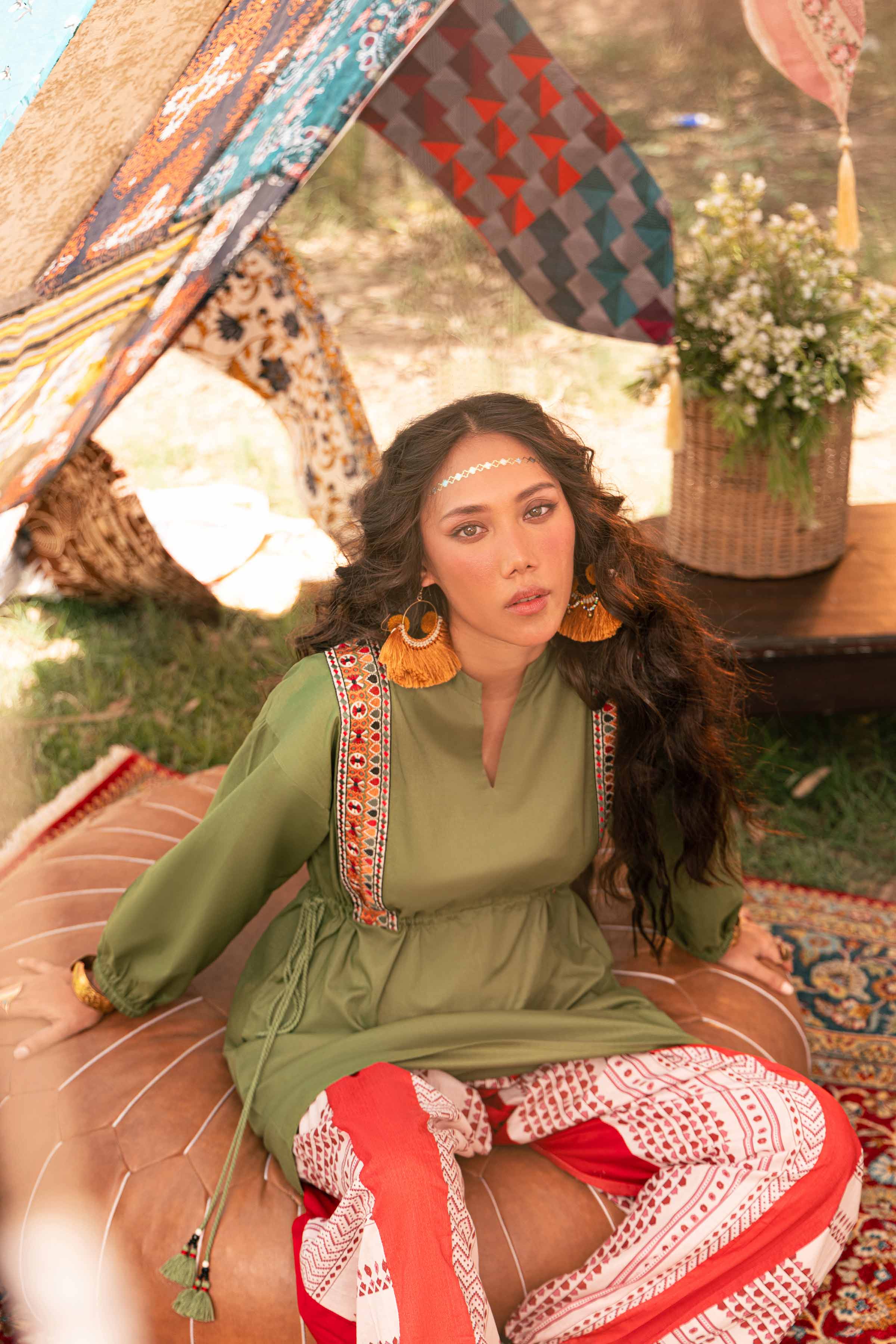 Embroidered Tunic - PS24-317 - Image 11