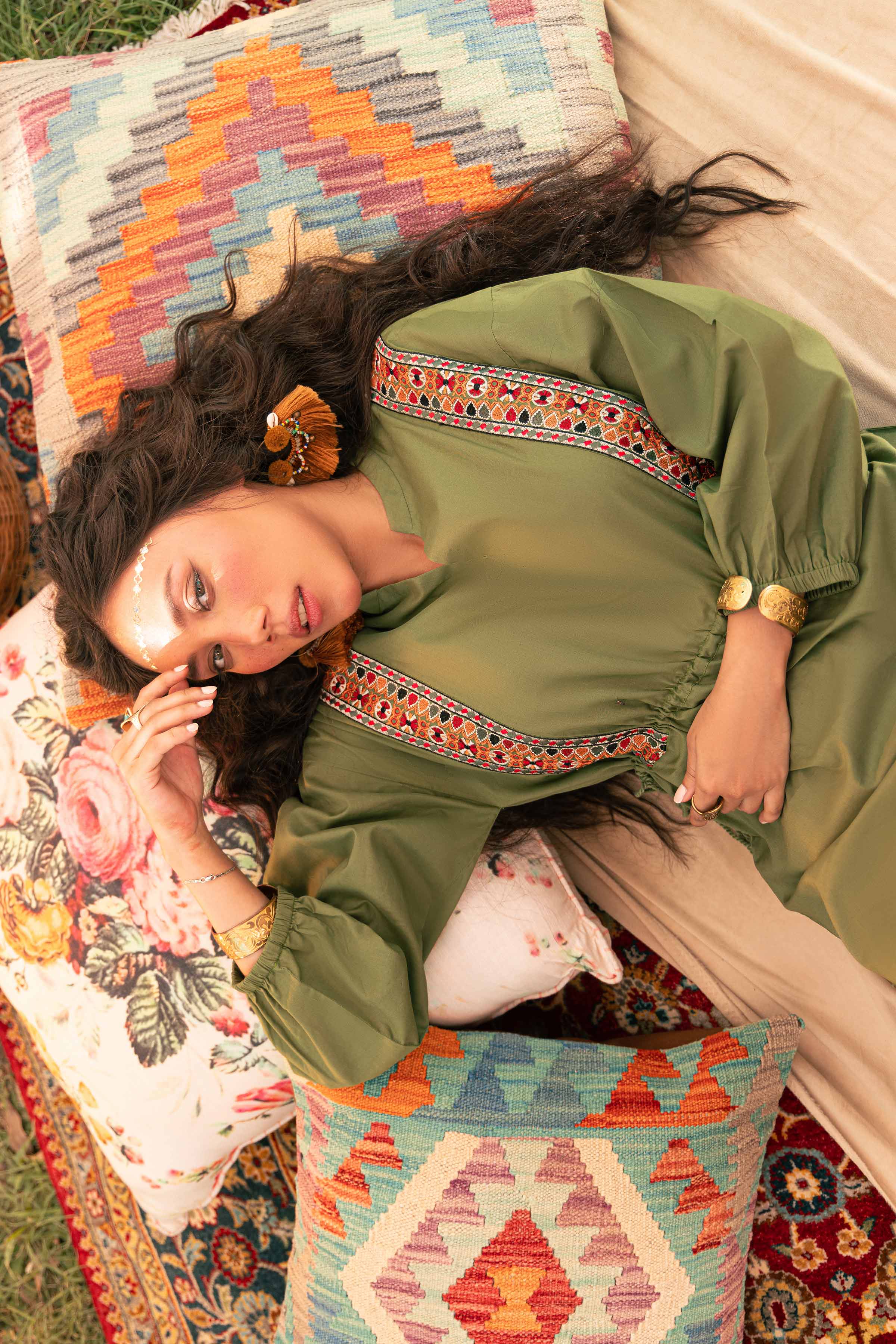 Embroidered Tunic - PS24-317 - Image 12