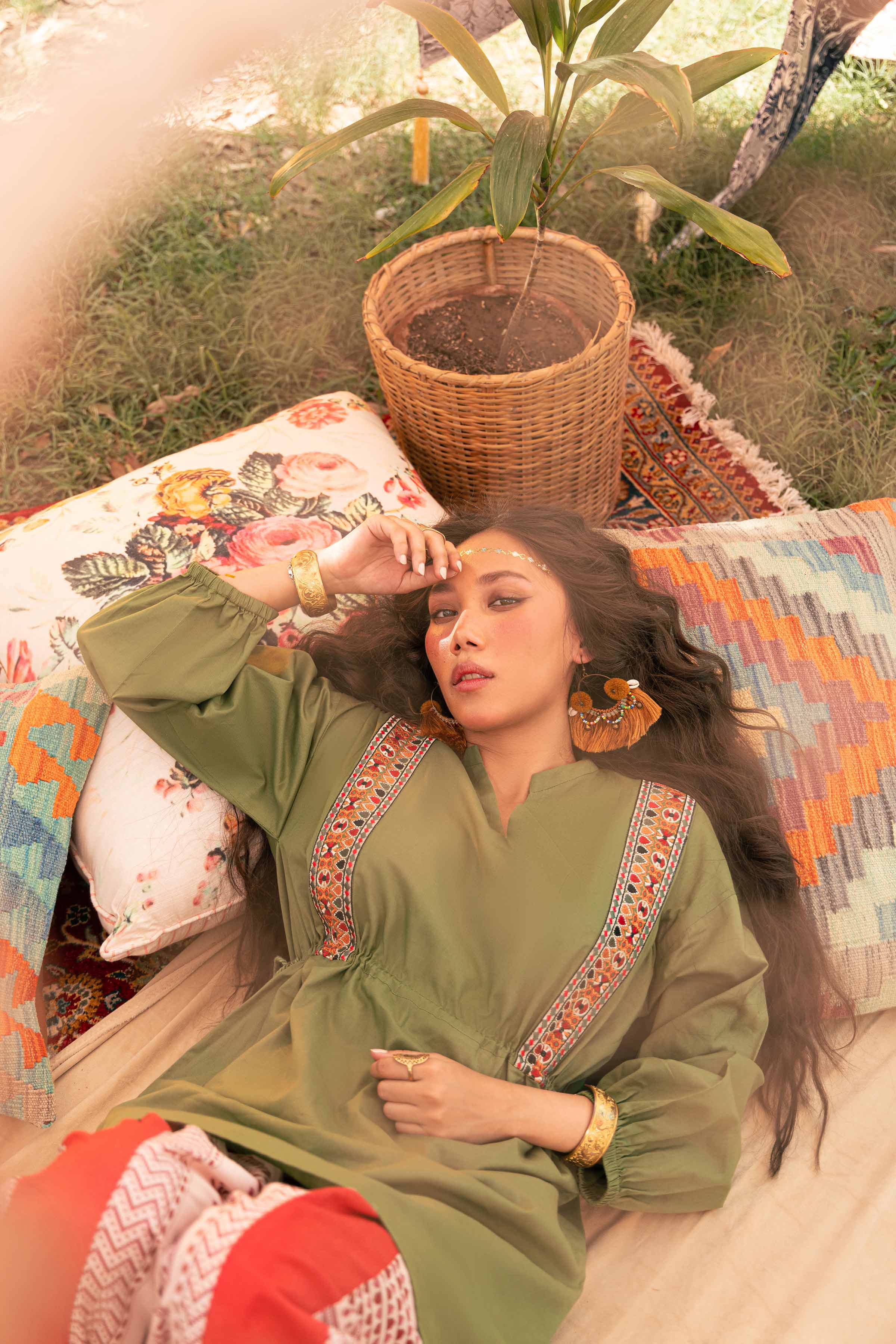 Embroidered Tunic - PS24-317 - Image 9