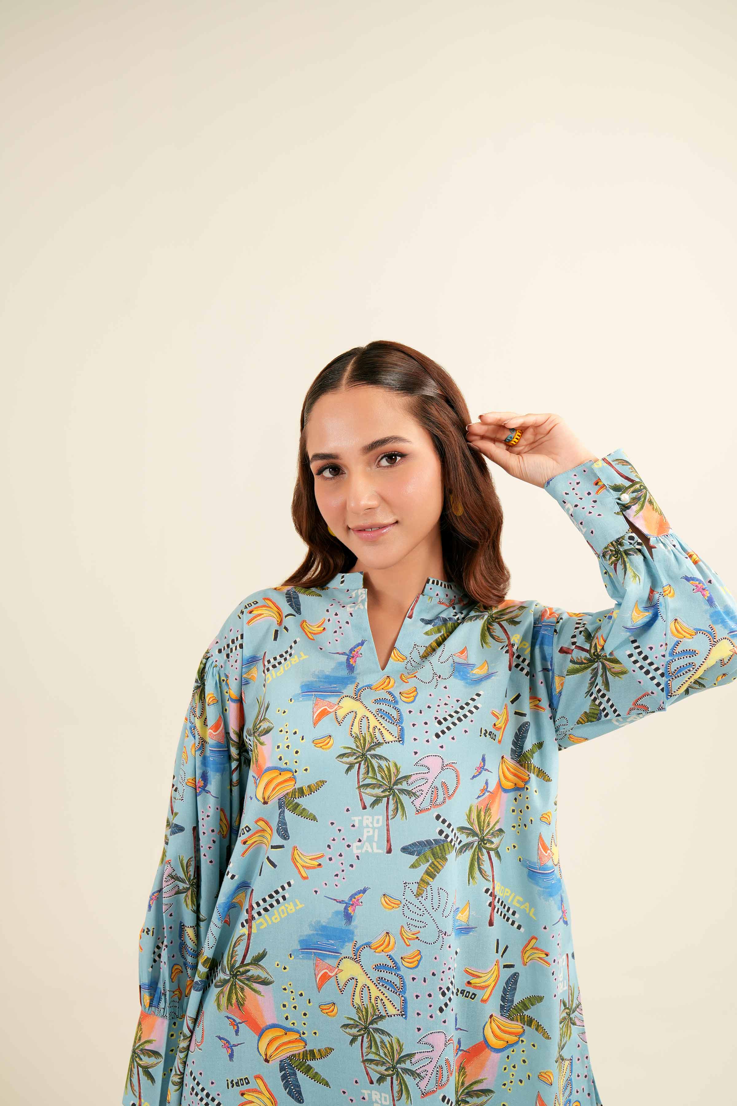 Printed Tunic - PS24-336 - Image 4
