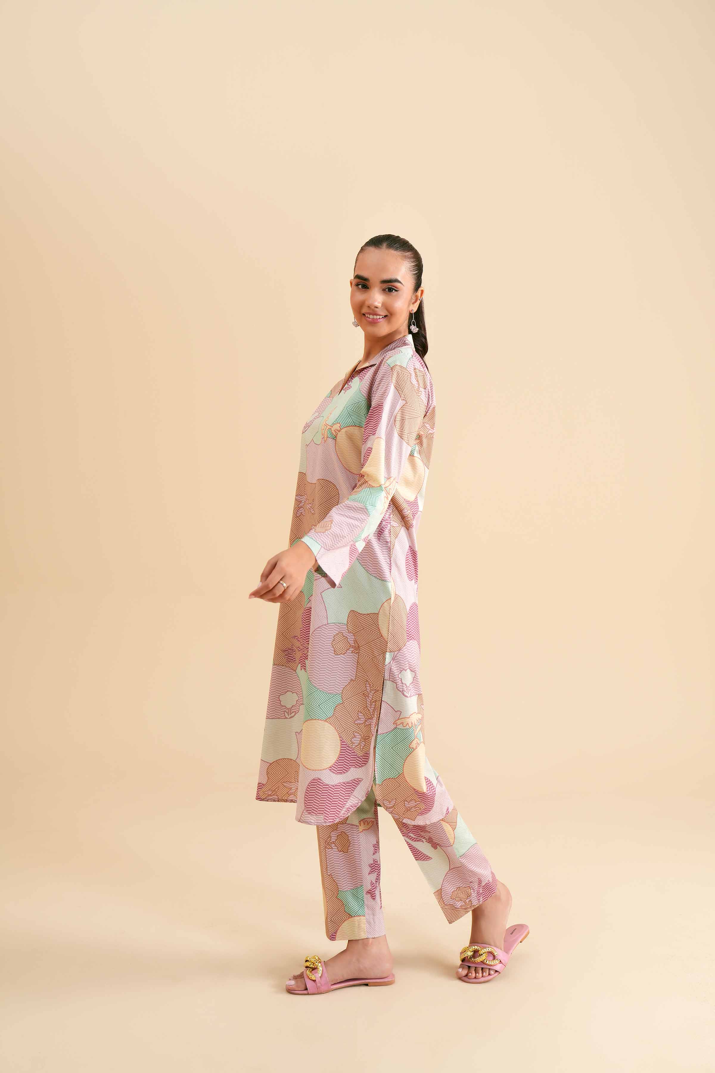 2 Piece - Printed Suit - PS24-346 - Image 5