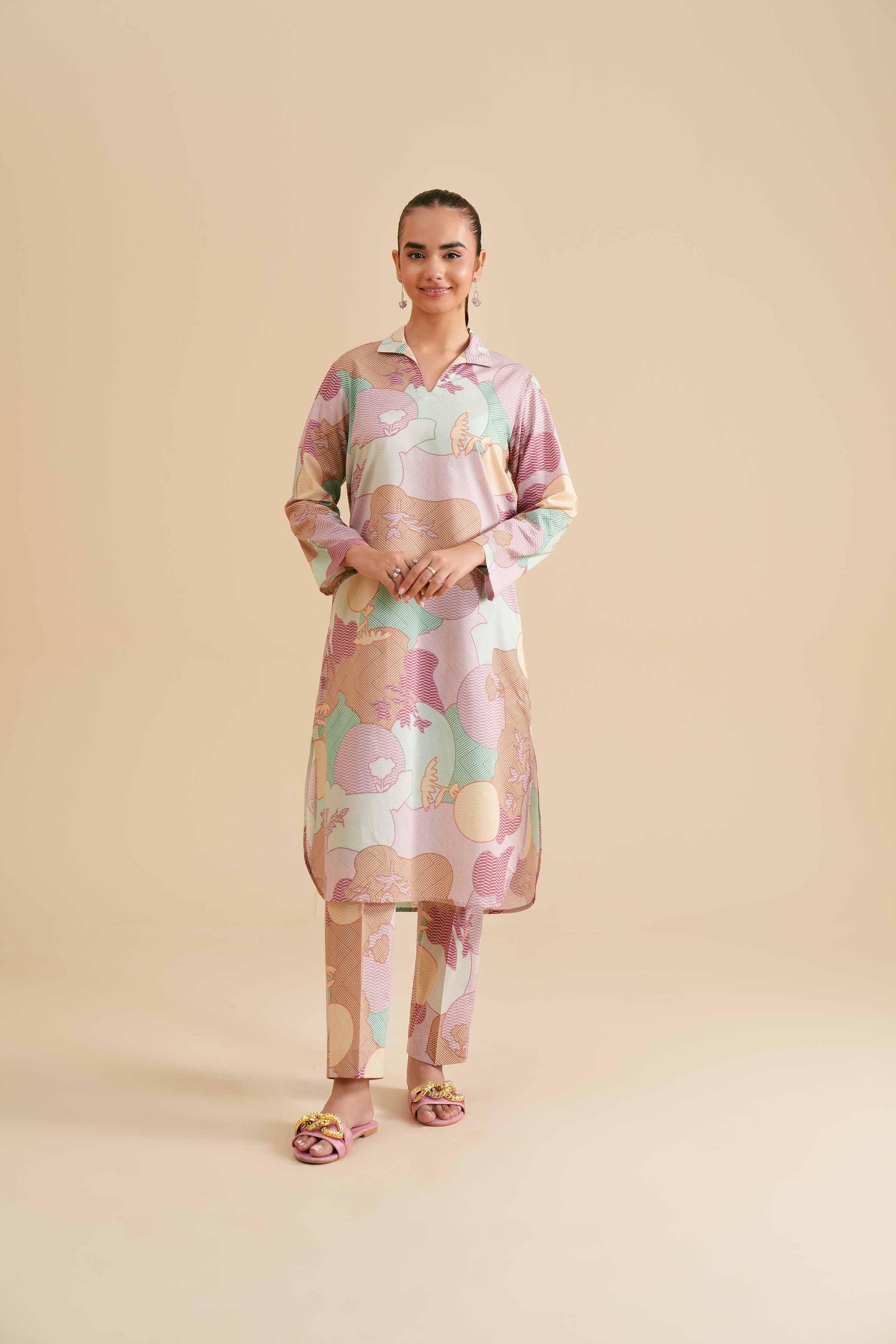 2 Piece - Printed Suit - PS24-346 - Image 6