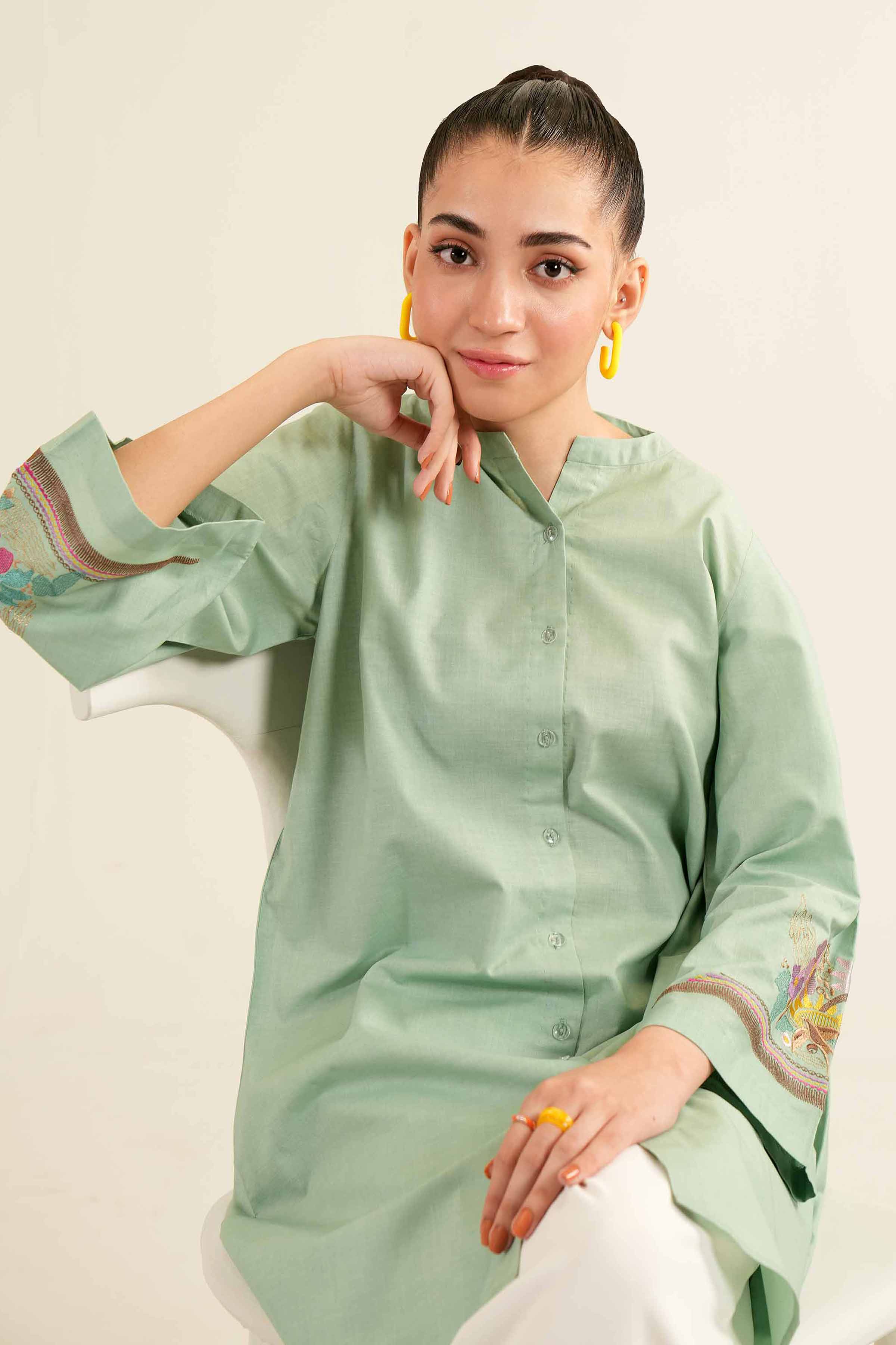 Embroidered Shirt - PS24-78 - Image 2