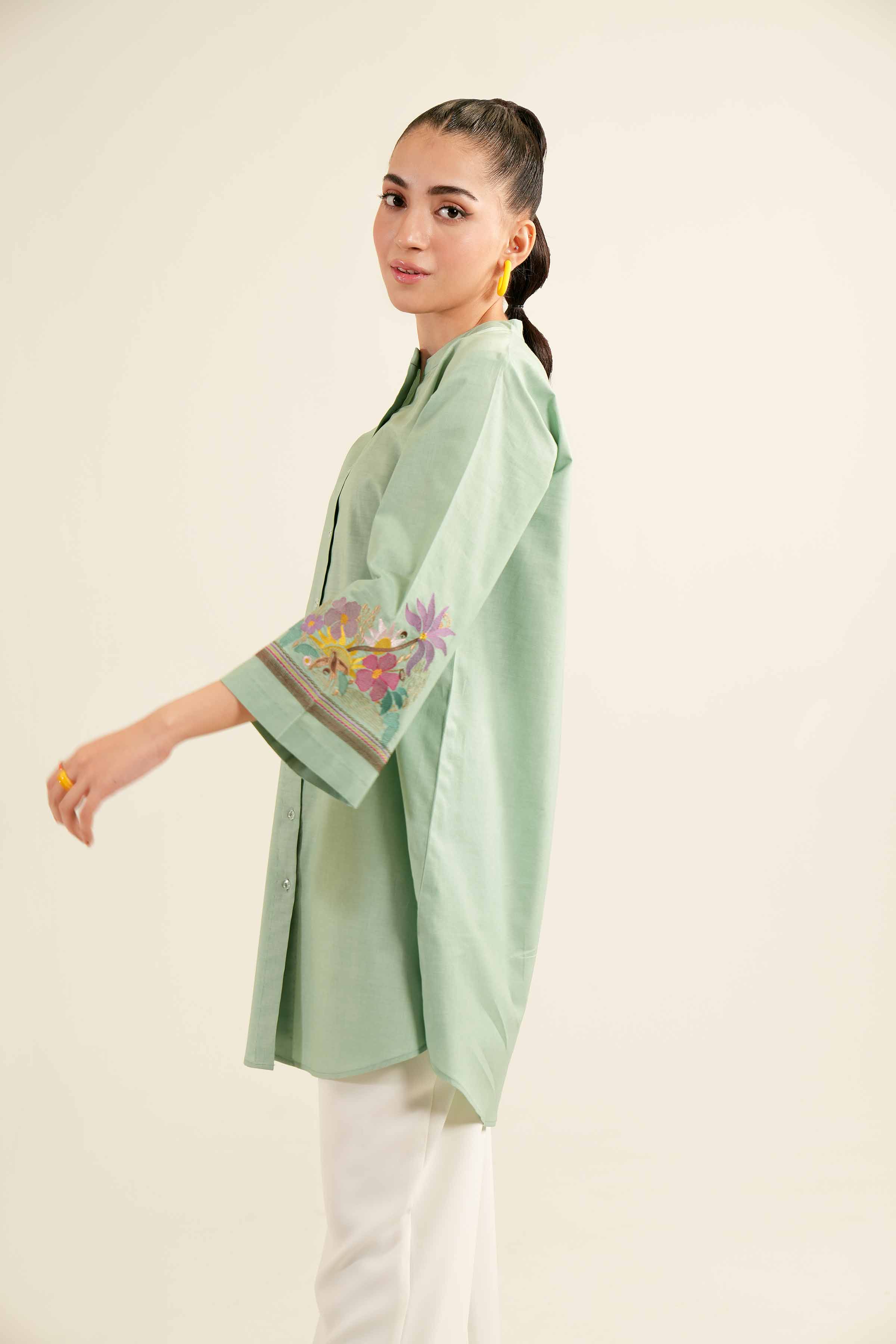 Embroidered Shirt - PS24-78 - Image 4