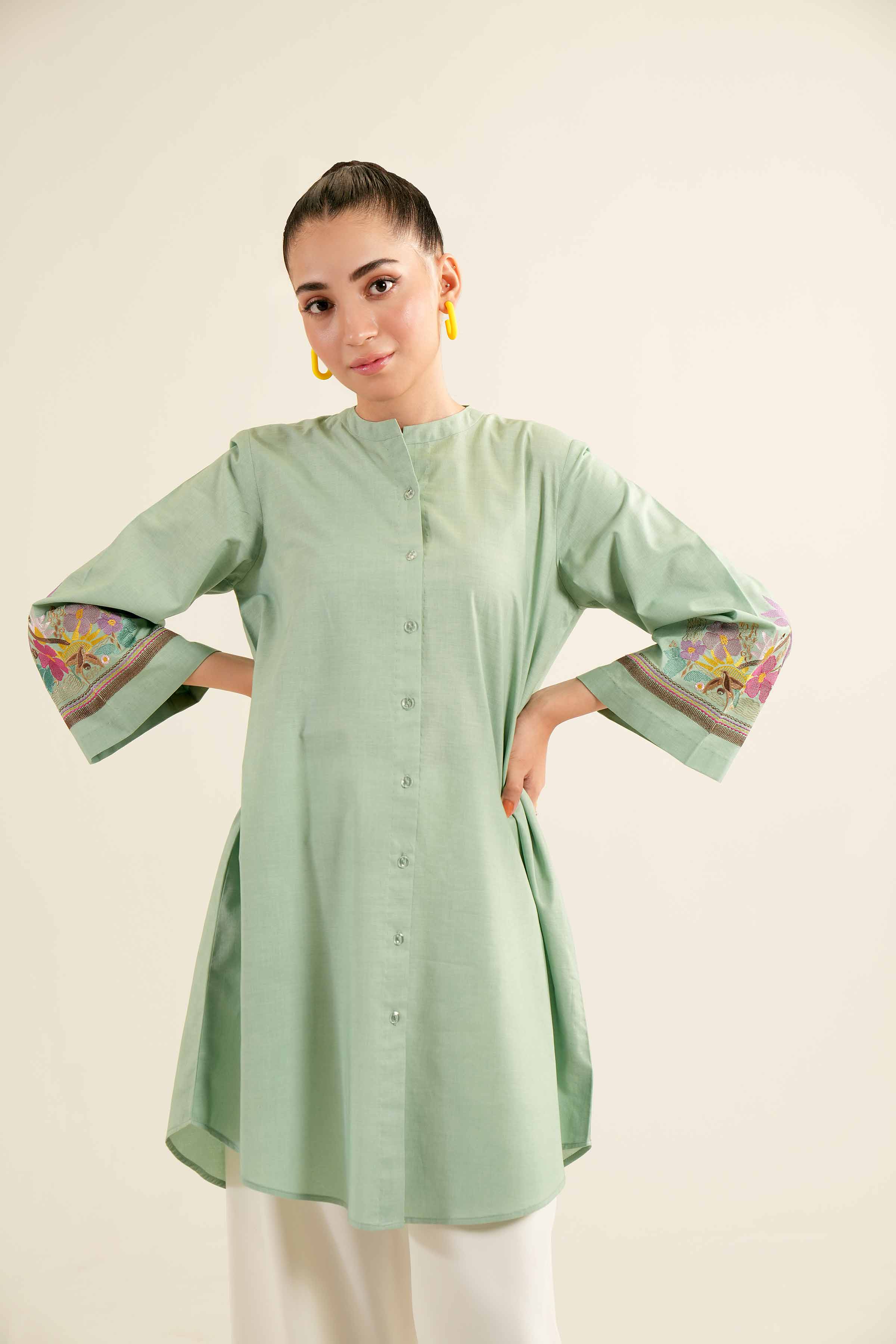 Embroidered Shirt - PS24-78 - Image 5