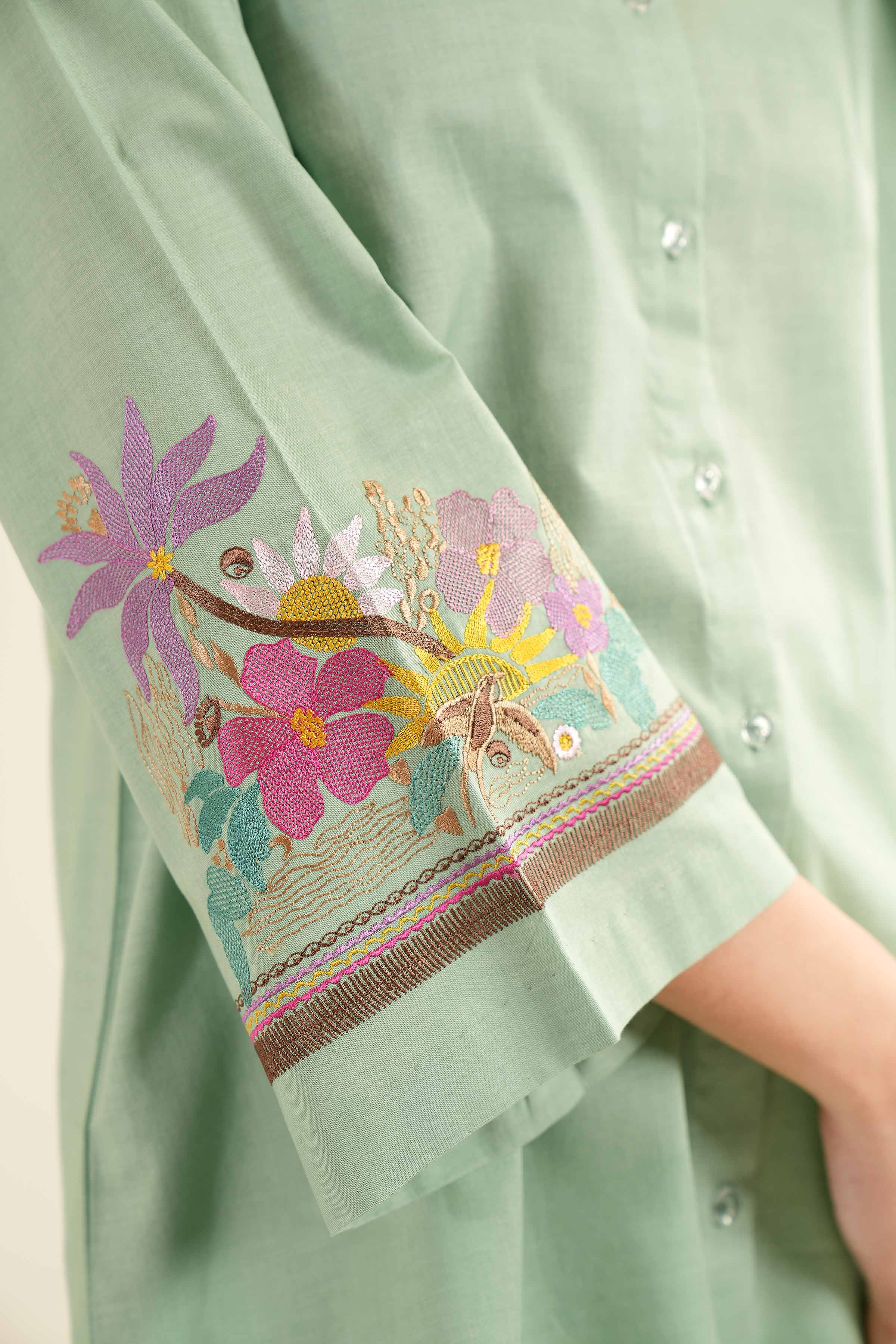 Embroidered Shirt - PS24-78 - Image 6