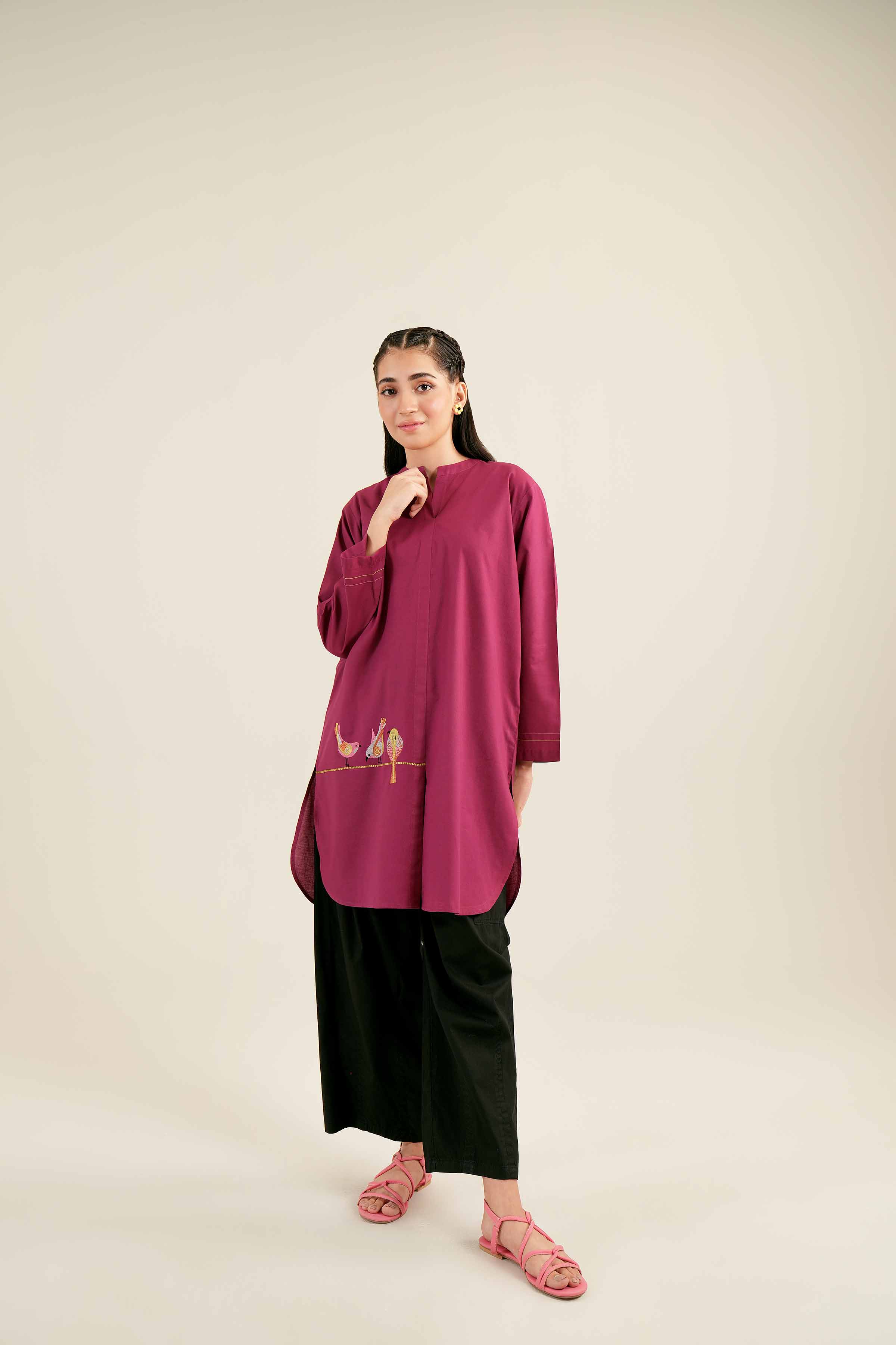 Embroidered Shirt - PS24-89 - Image 5