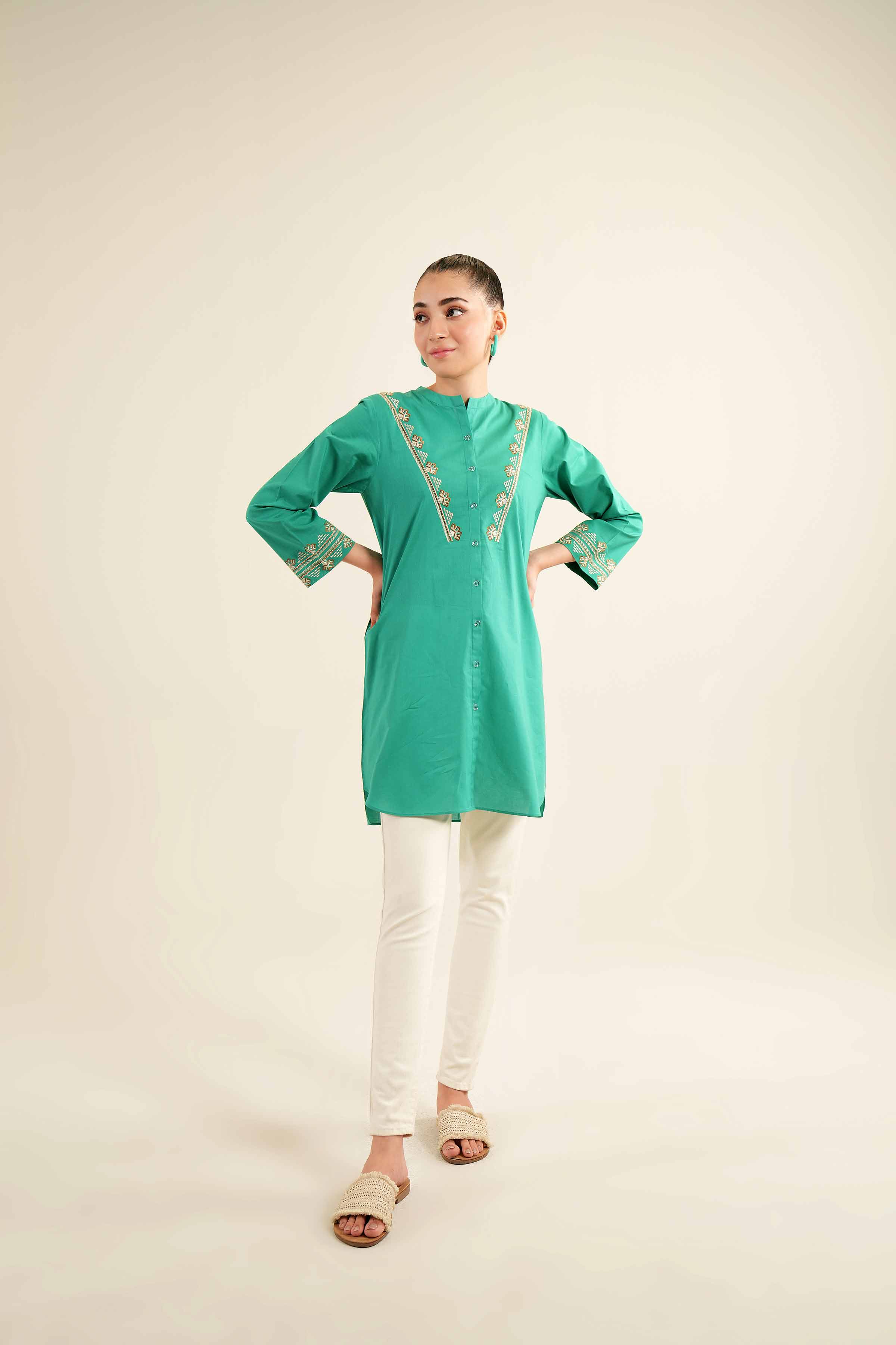Embroidered Tunic - PS24-99 - Image 7