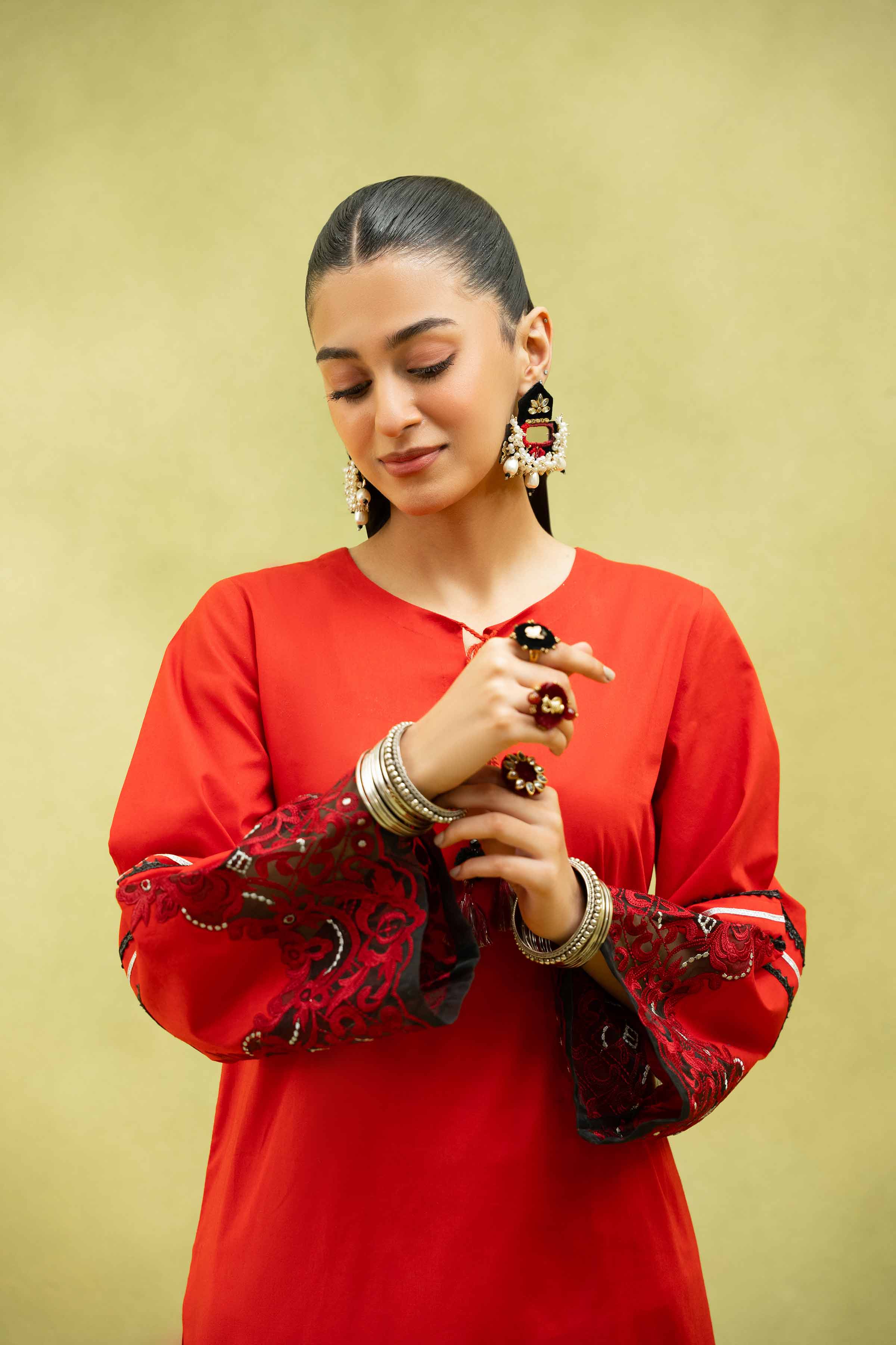 Embroidered Shirt - PS25-04 - Image 3