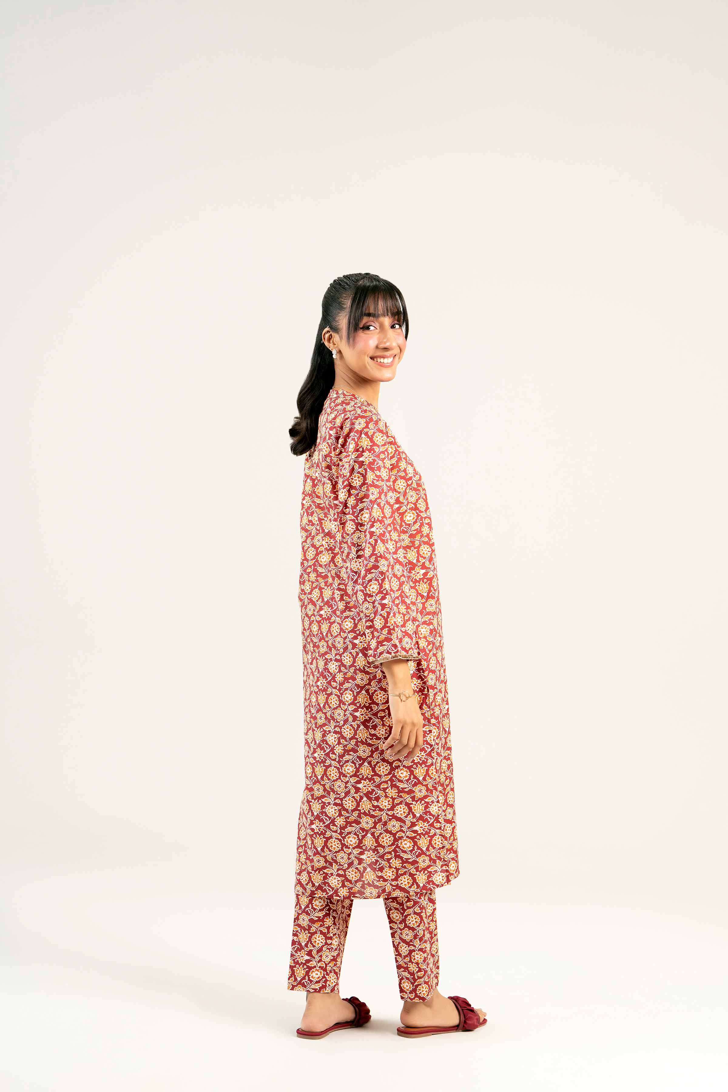 2 Piece - Printed Suit - PS25-05 - Image 3