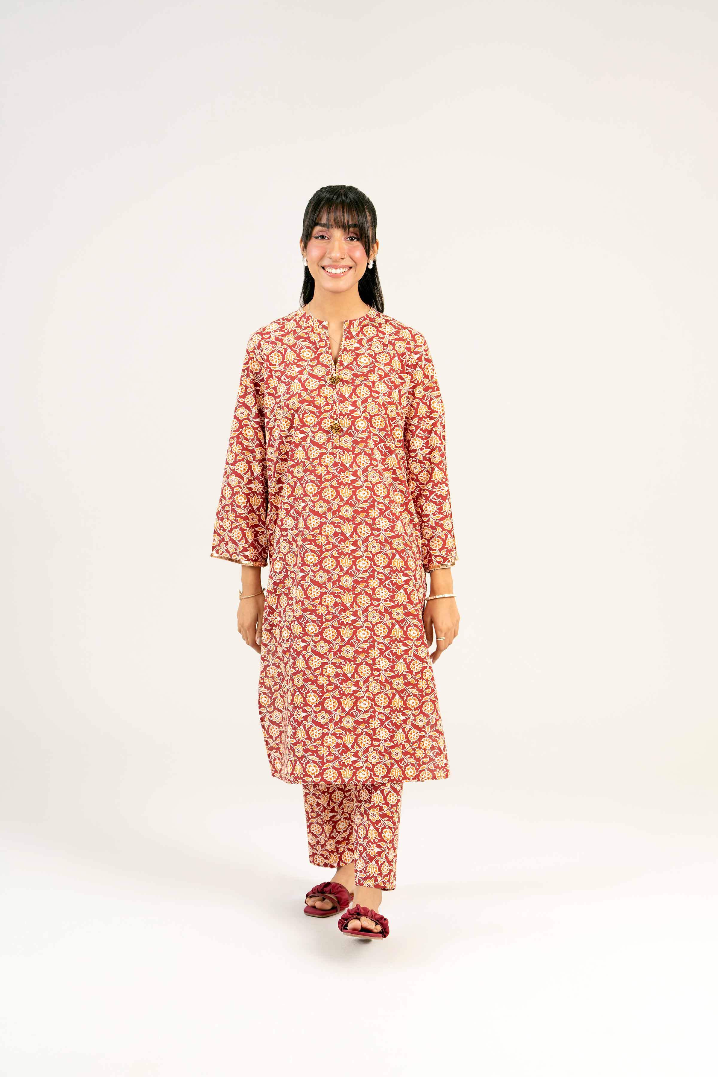 2 Piece - Printed Suit - PS25-05 - Image 4