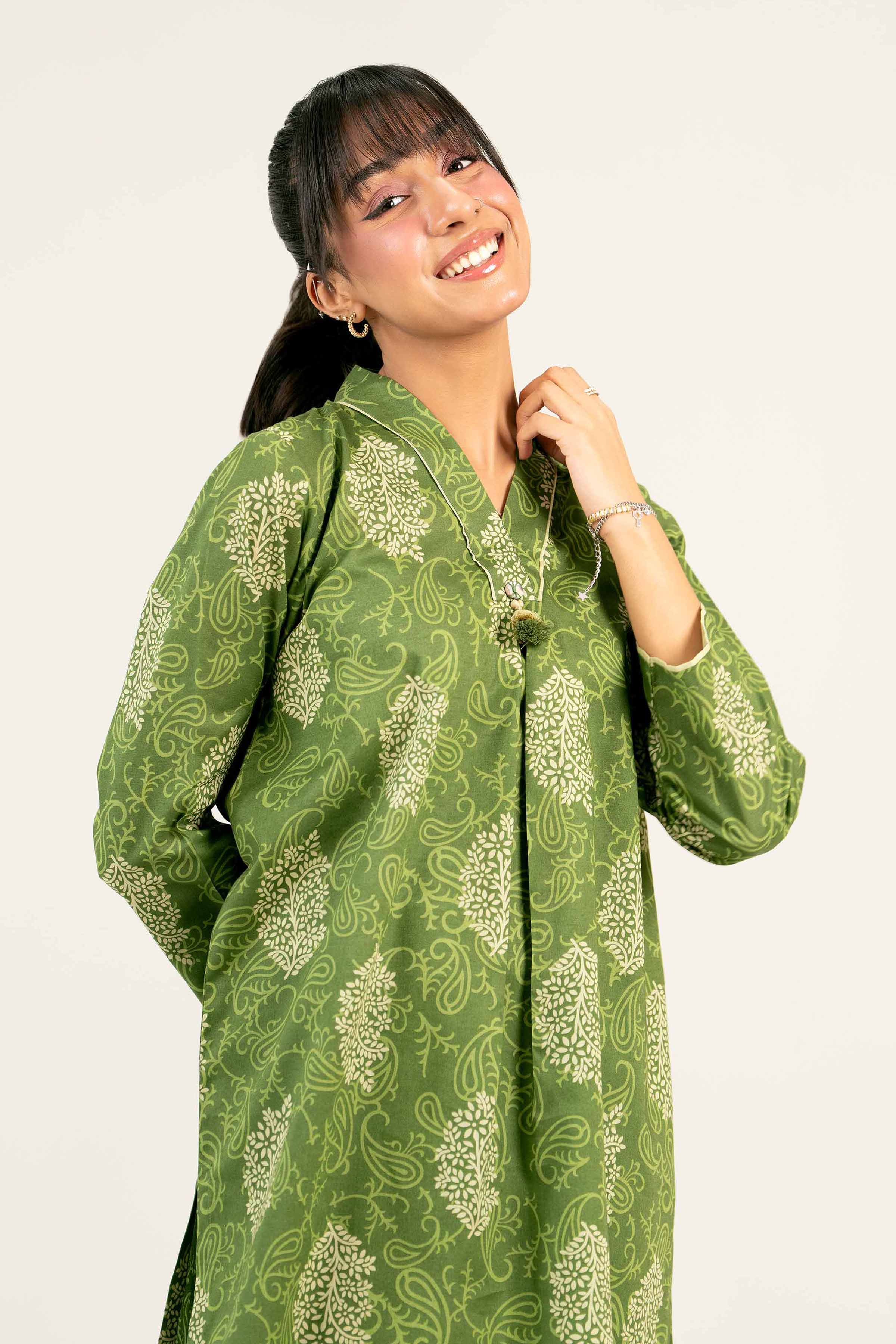 2 Piece - Printed Suit - PS25-06 - Image 2