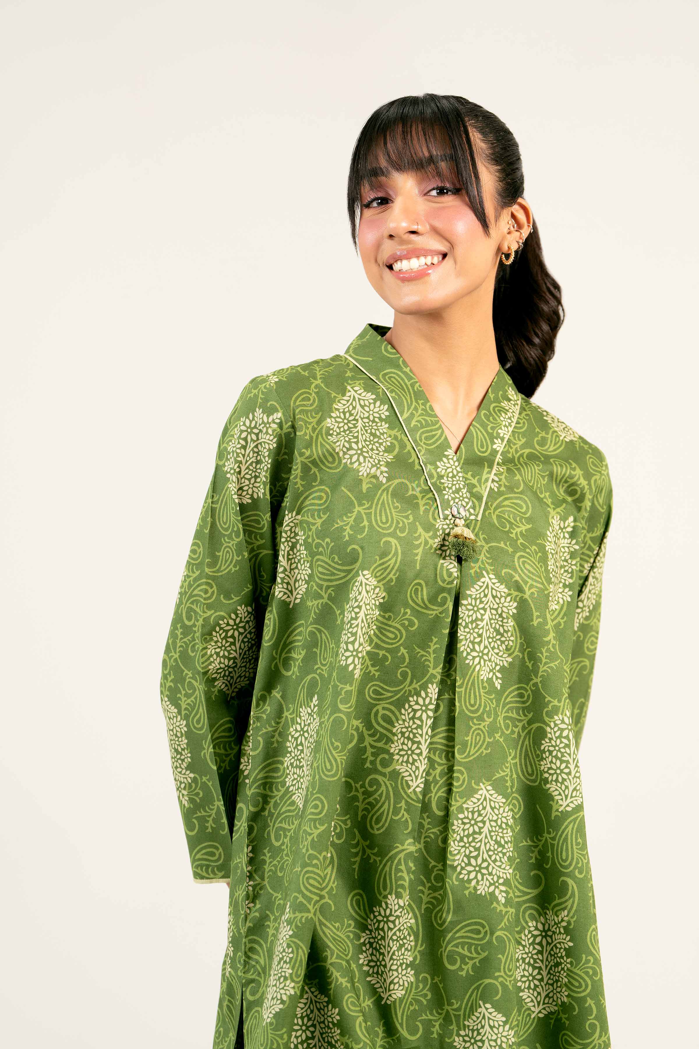 2 Piece - Printed Suit - PS25-06 - Image 3