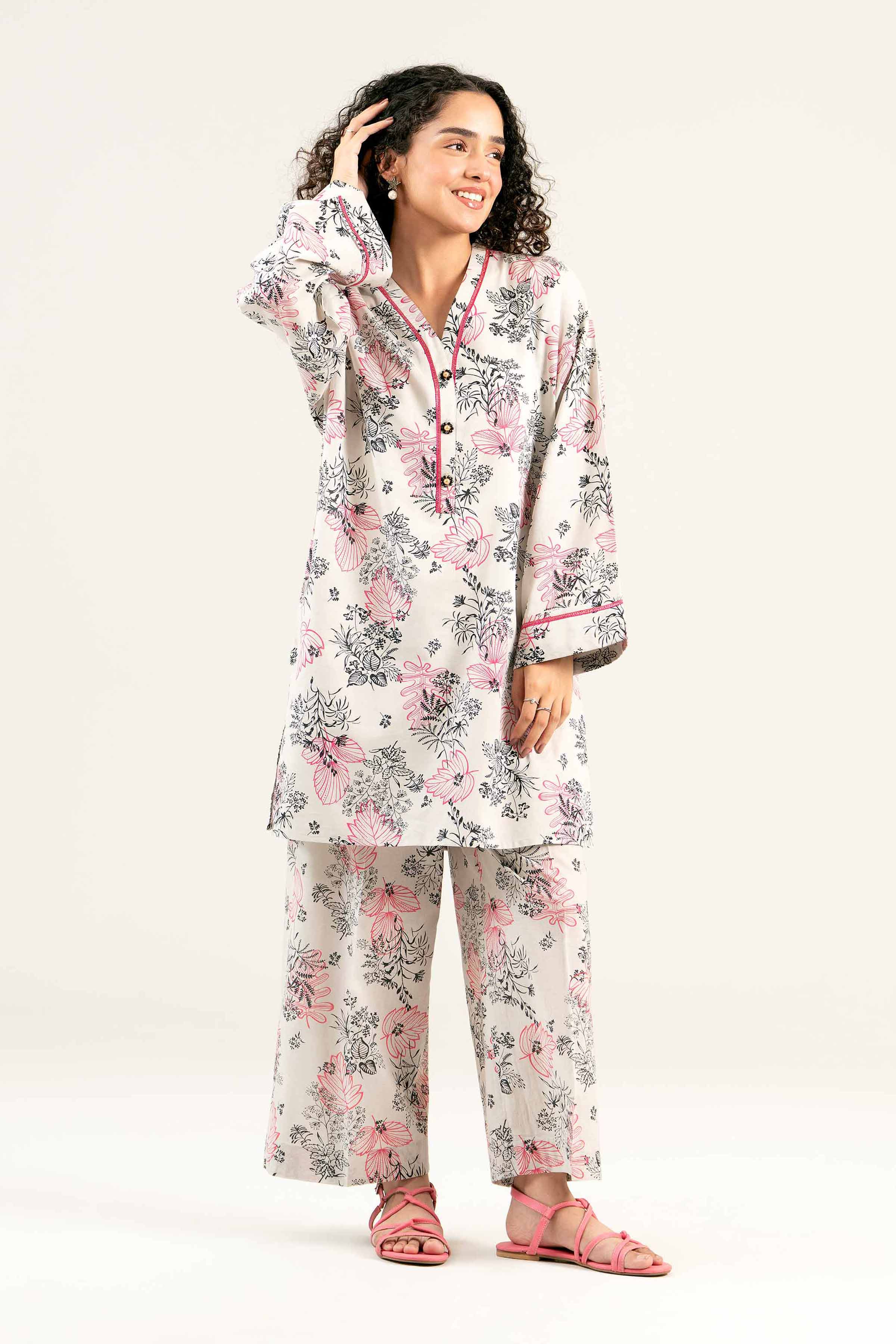 2 Piece - Printed Suit - PS25-07 - Image 2