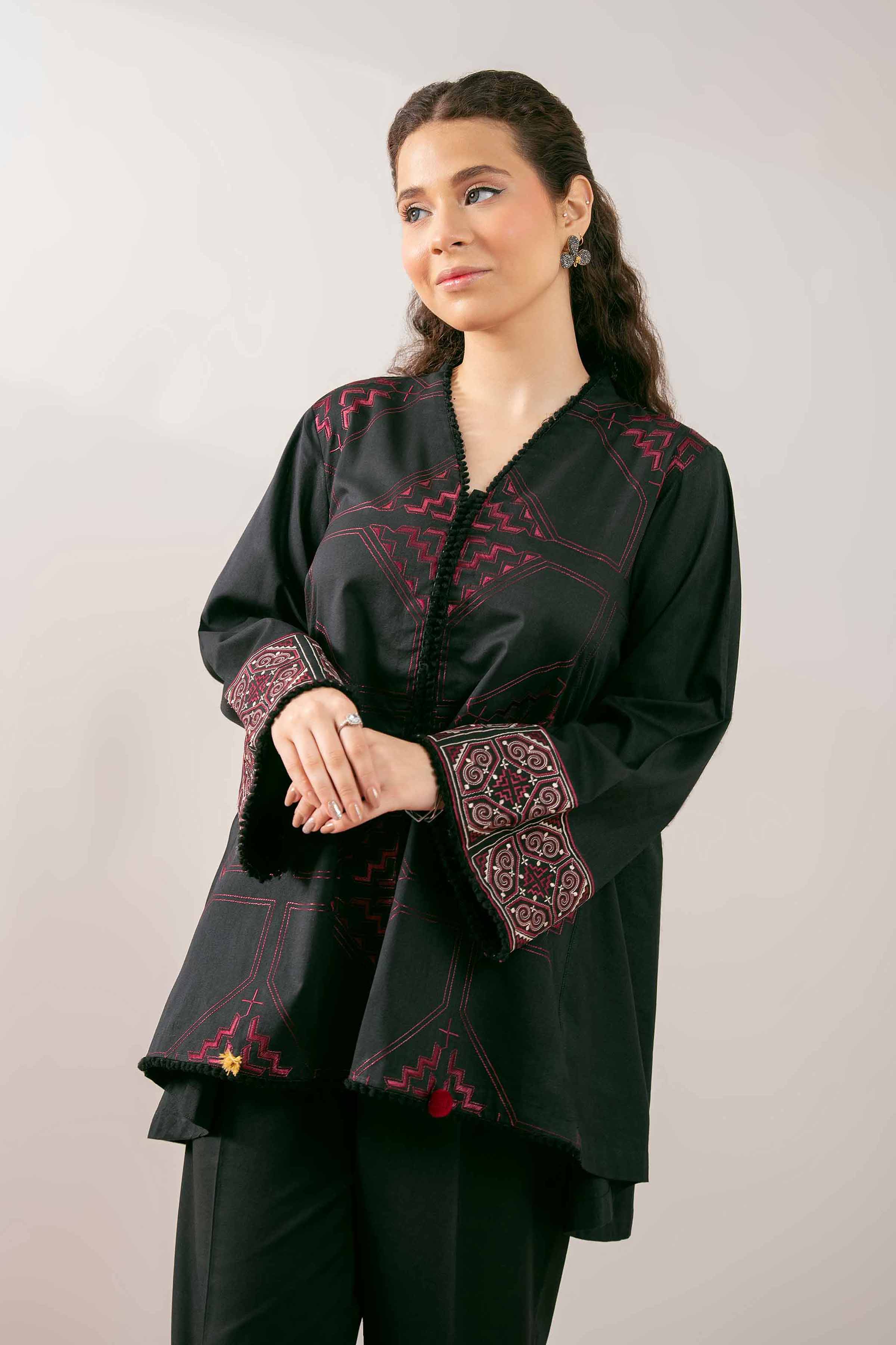 Embroidered Tunic - PS25-107 - Image 2