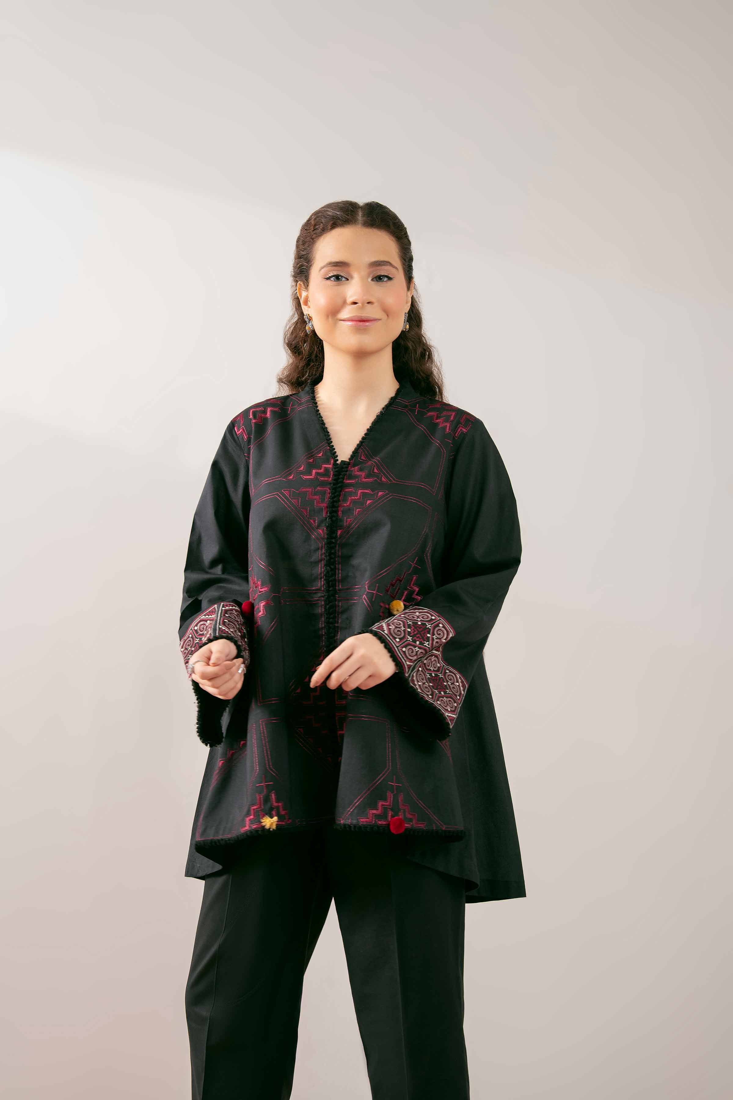 Embroidered Tunic - PS25-107 - Image 4